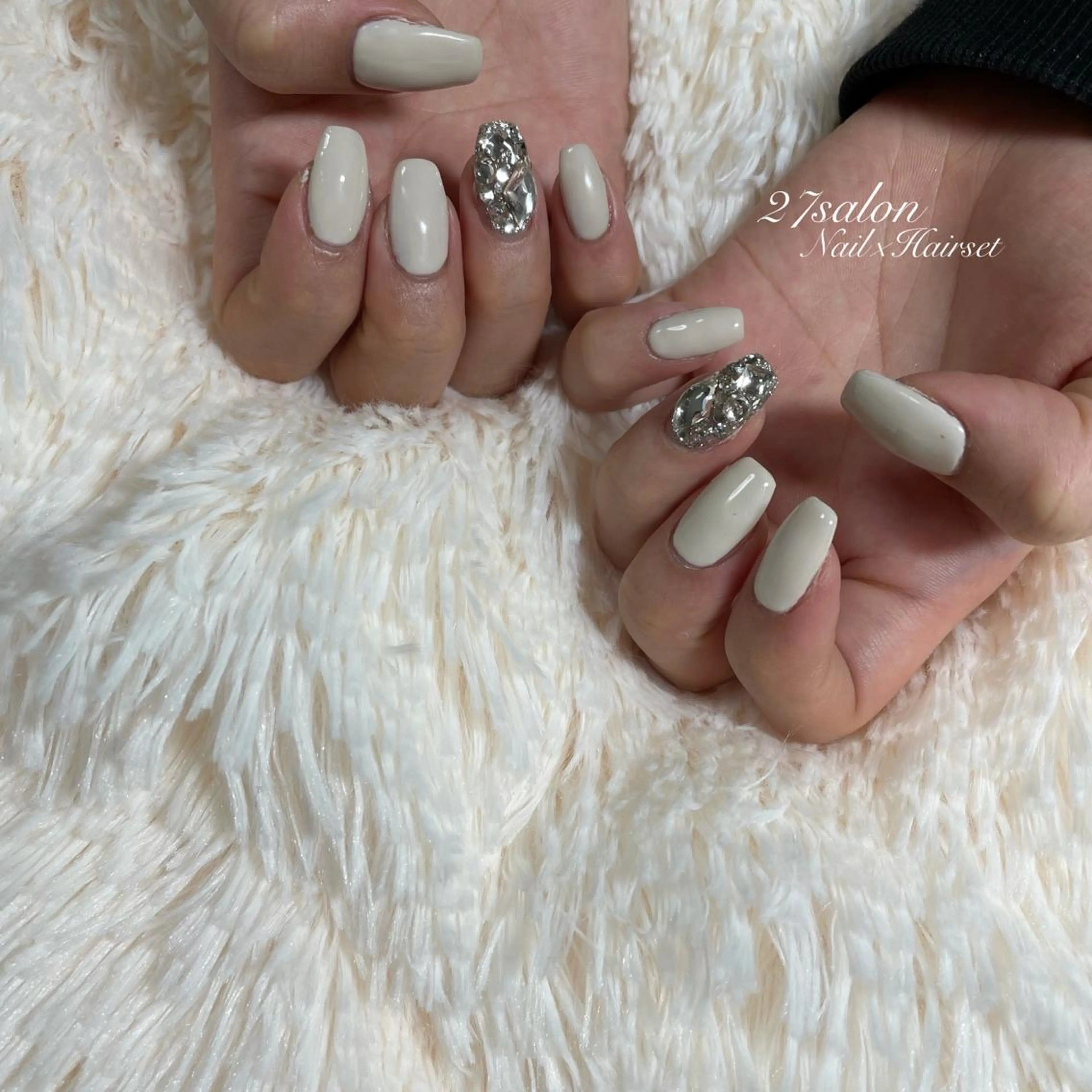 ネイル シンプルネイル 27salon yuinaのネイルデザイン