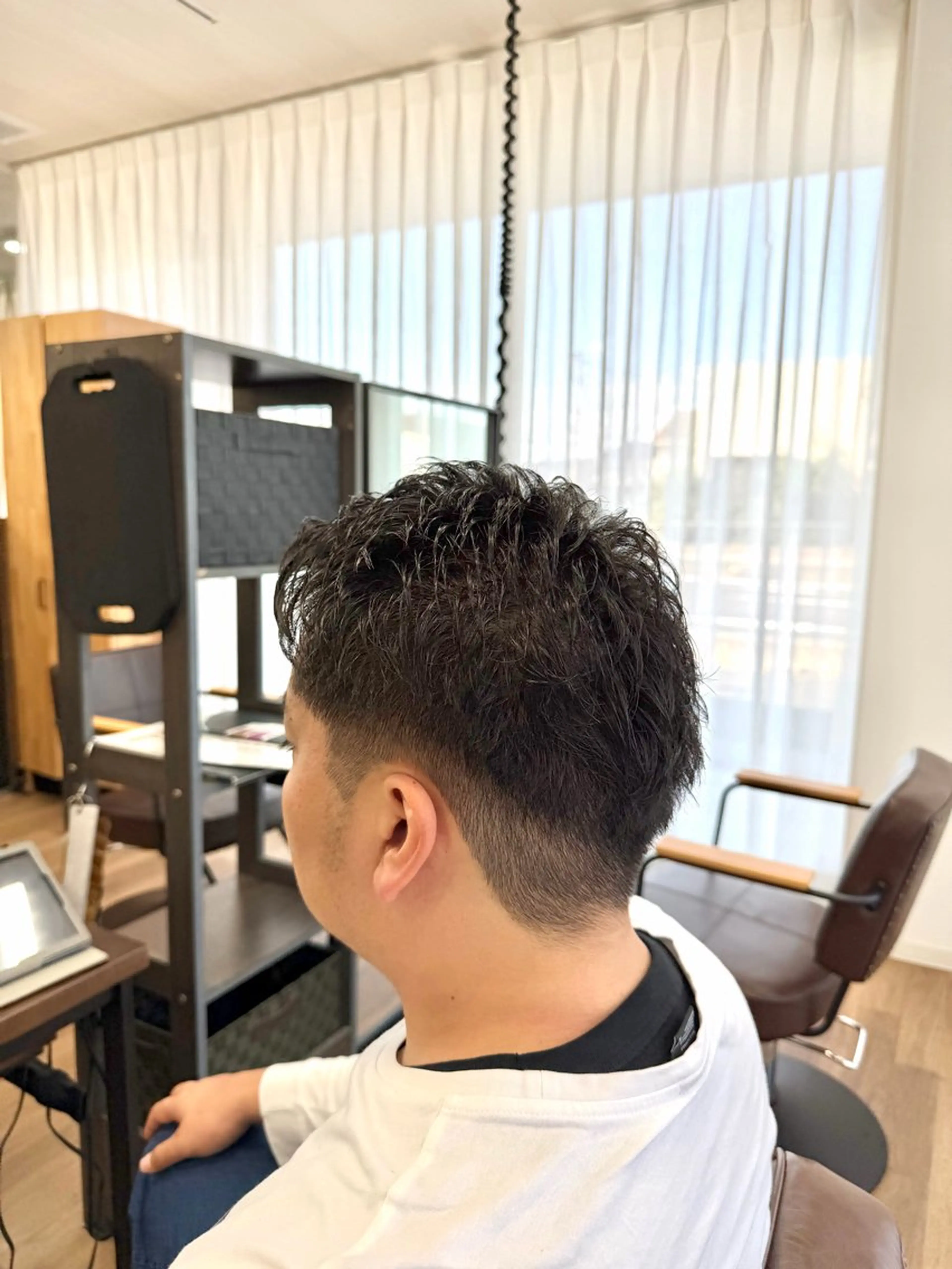 ショート メンズ カット A.casa 藤原のヘアスタイル