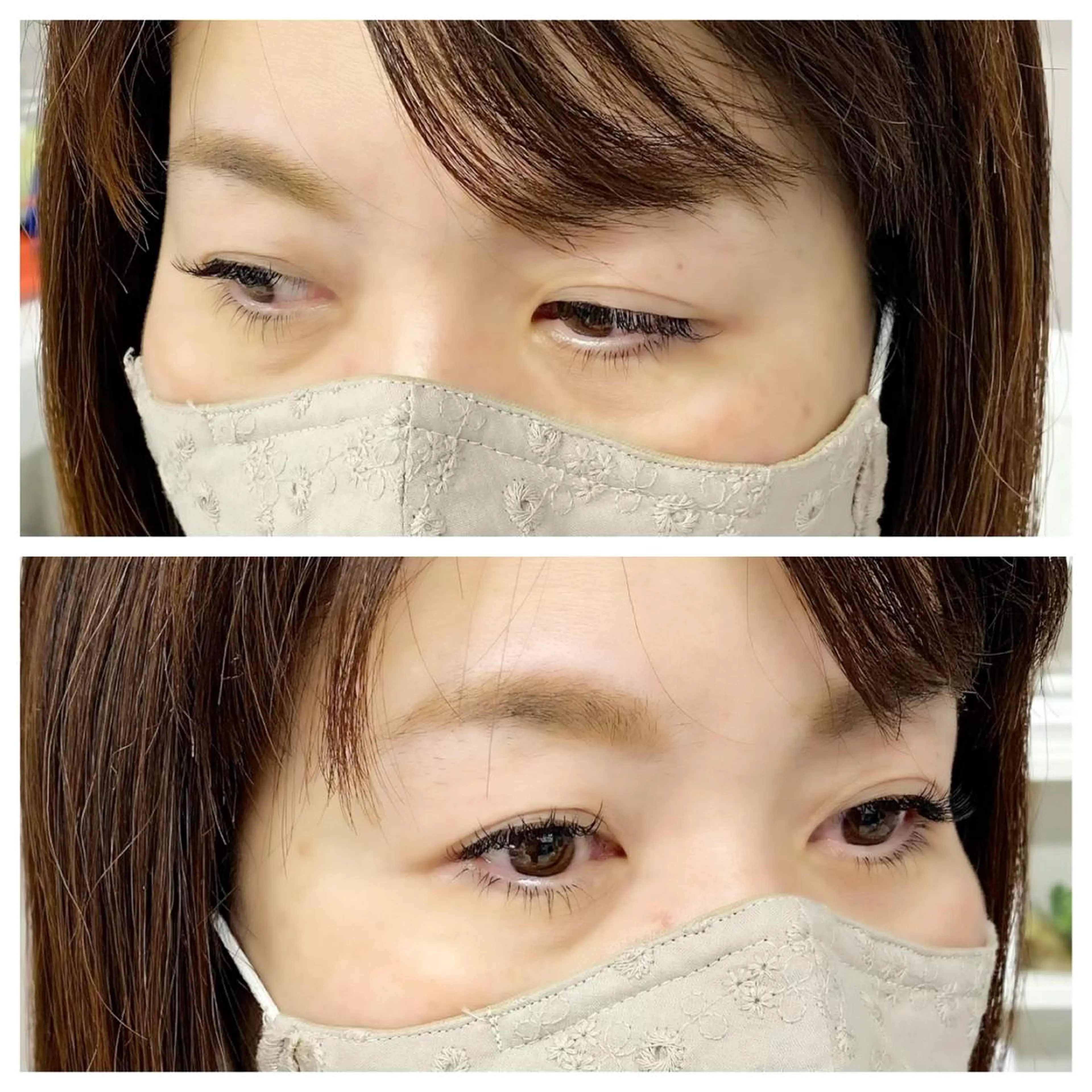 マツエク・マツパ Cカール フラットラッシュ ナチュラル 下まつげエクステ ma-pa eye＆hairのマツエク・マツパデザイン