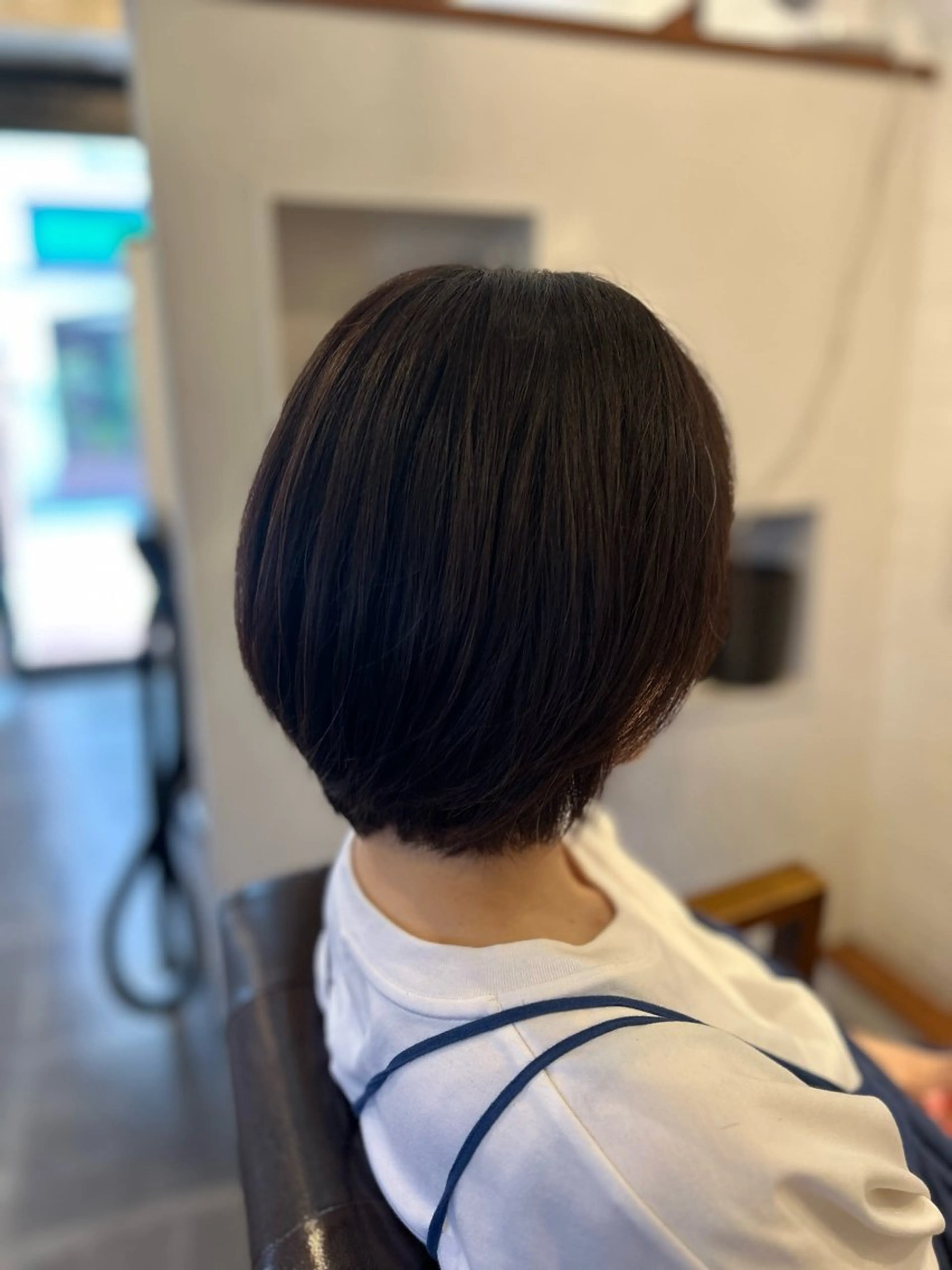 ショート ショートボブ ボブ くびれヘア ショートヘア 尭部 佑太のヘアスタイル