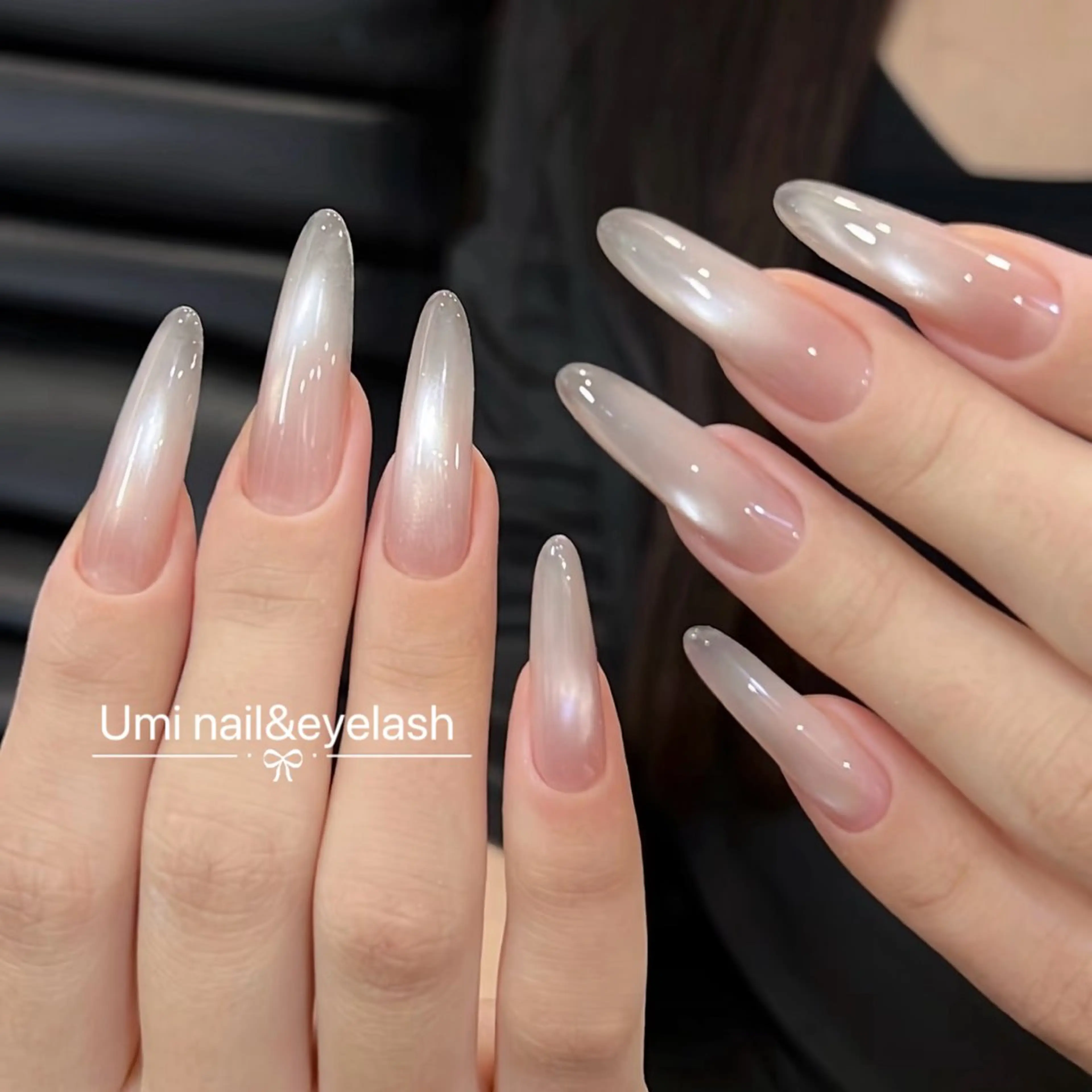 【練習モデル限定チップ長さ出し】マグネットor マグネットフレンチ(オフ込み)の写真
