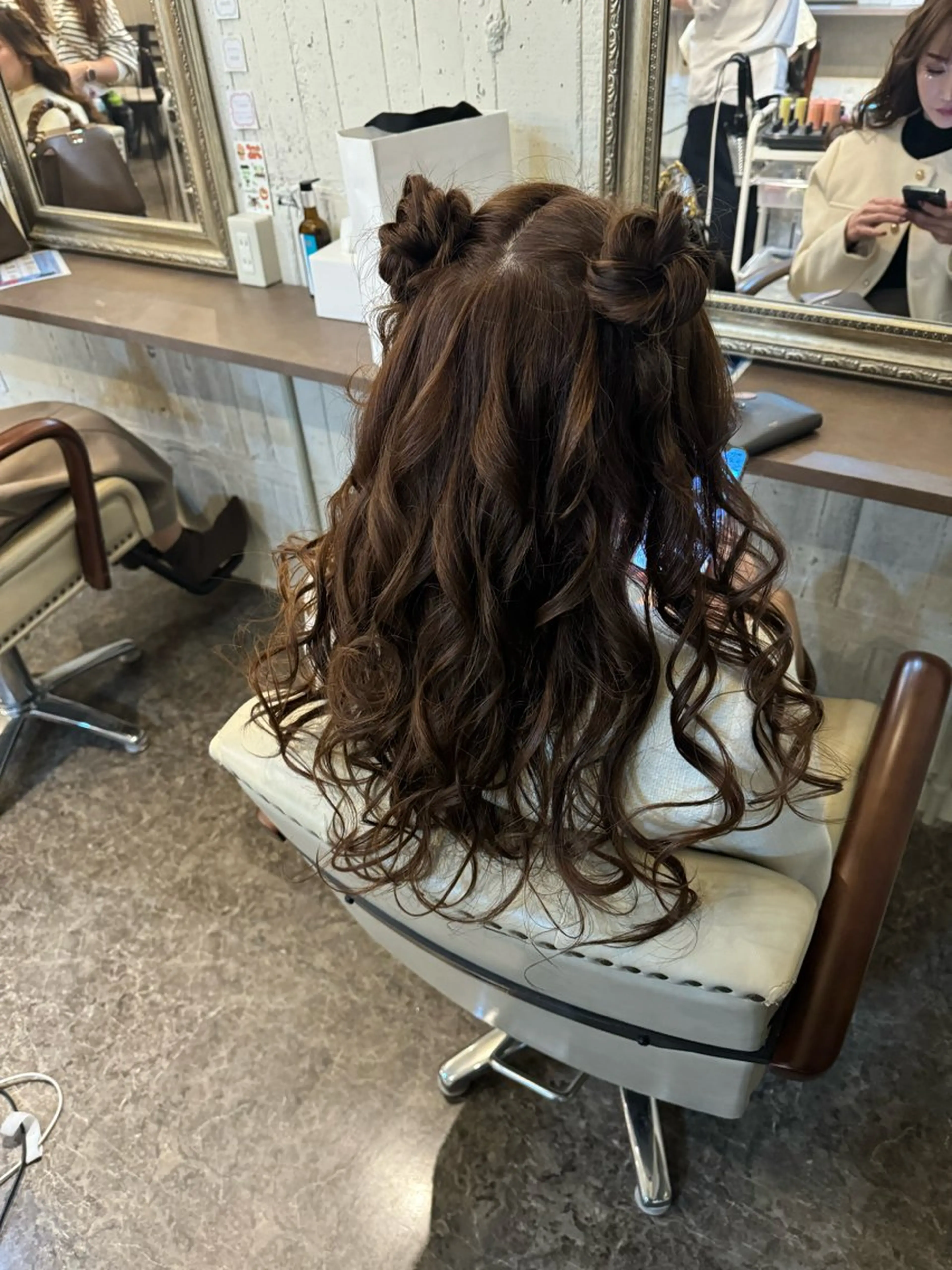 ロング ヘアアレンジ 小松 瑞季のヘアスタイル
