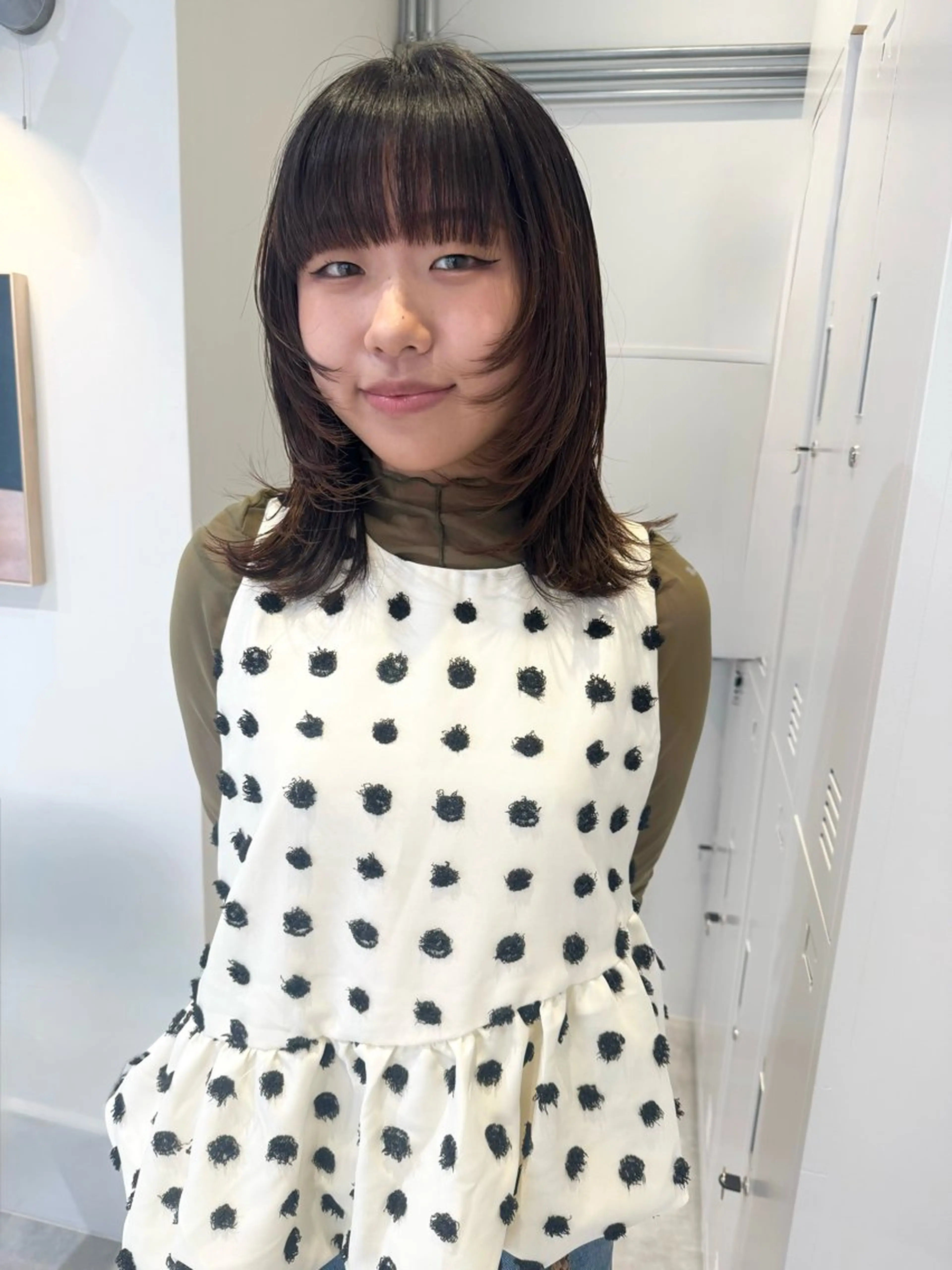 ロング カラー 顔まわりレイヤー レイヤーカット カット ヘアカラー 縮毛矯正/レイヤー /kirara🌼のヘアスタイル