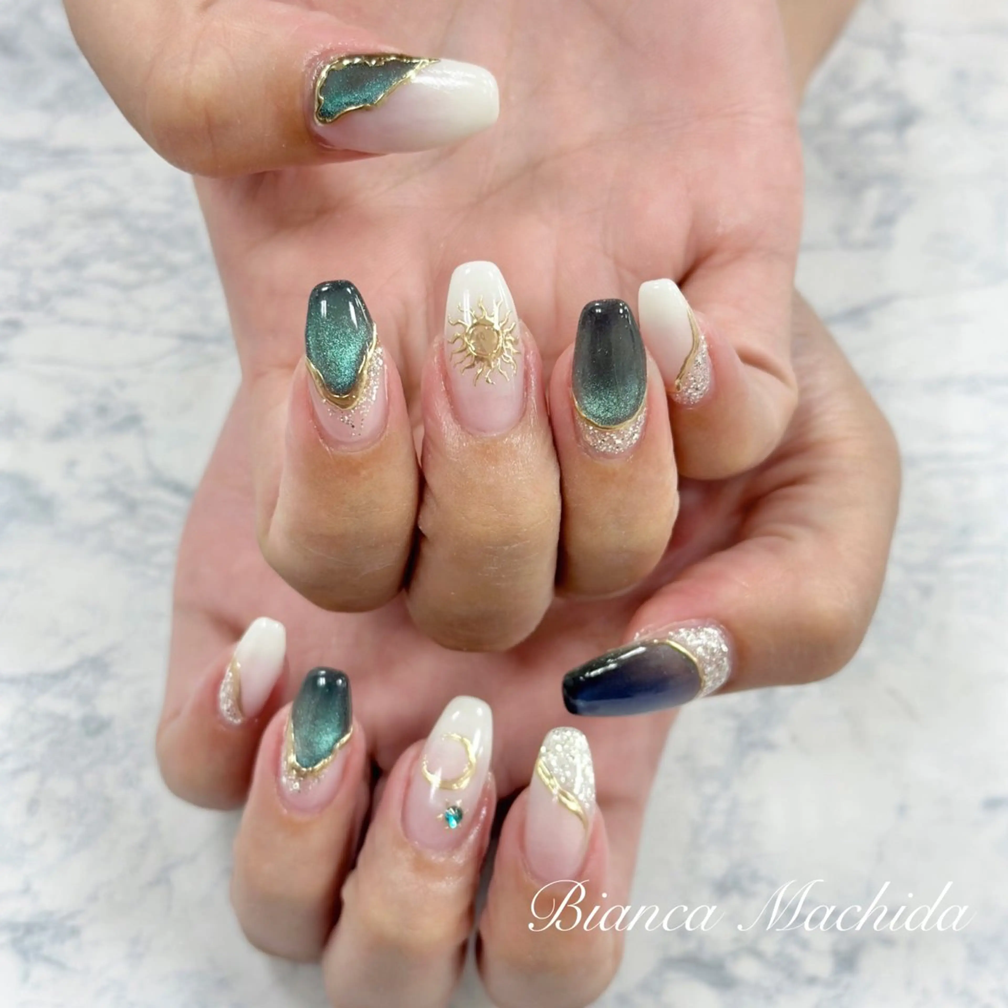 ネイル ハンドネイル Bianca👼🏻 OIKAWAのネイルデザイン