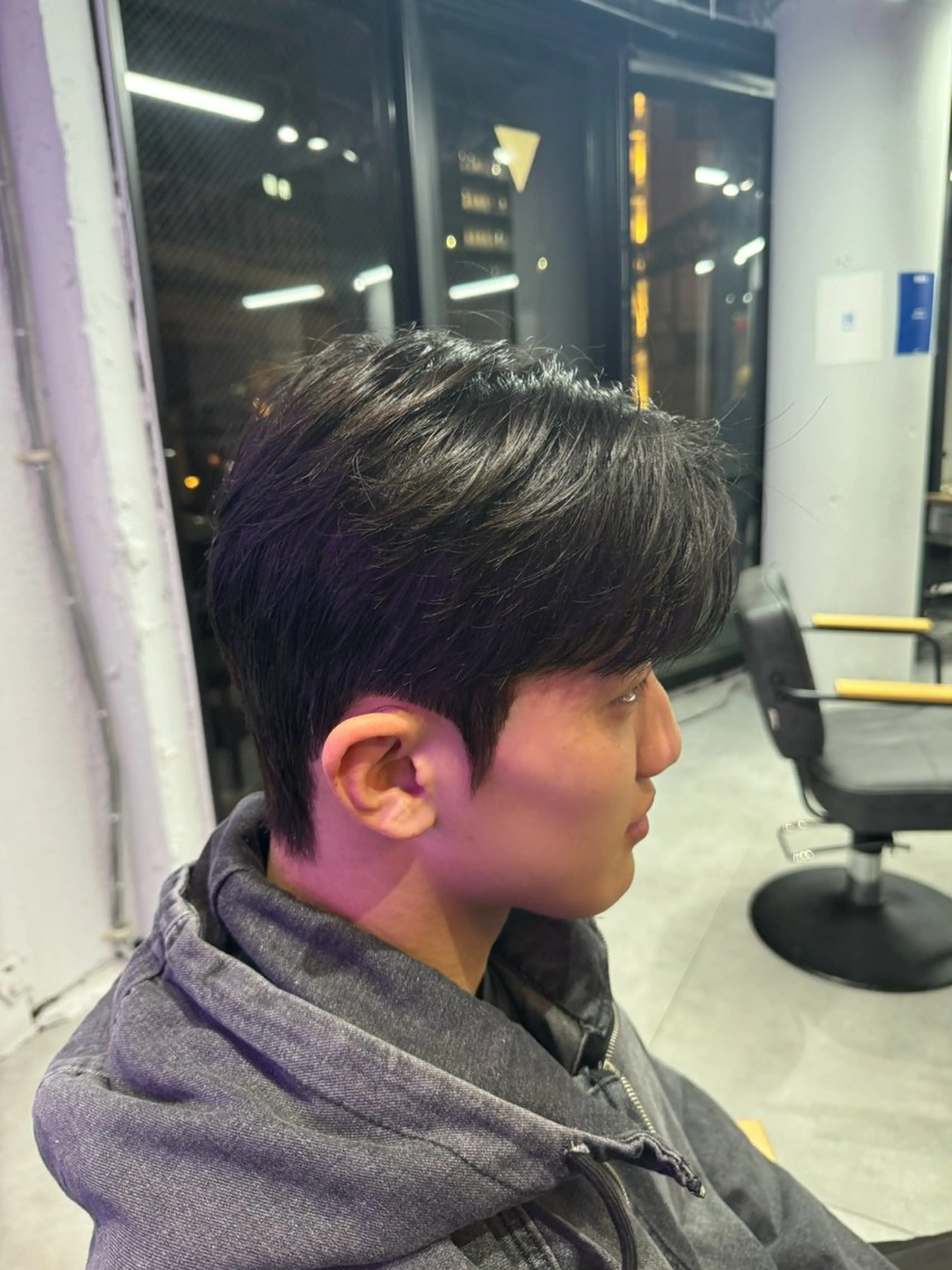 ショート くせ毛 韓国風ヘア 縮毛矯正 韓国特化 なおきのヘアスタイル