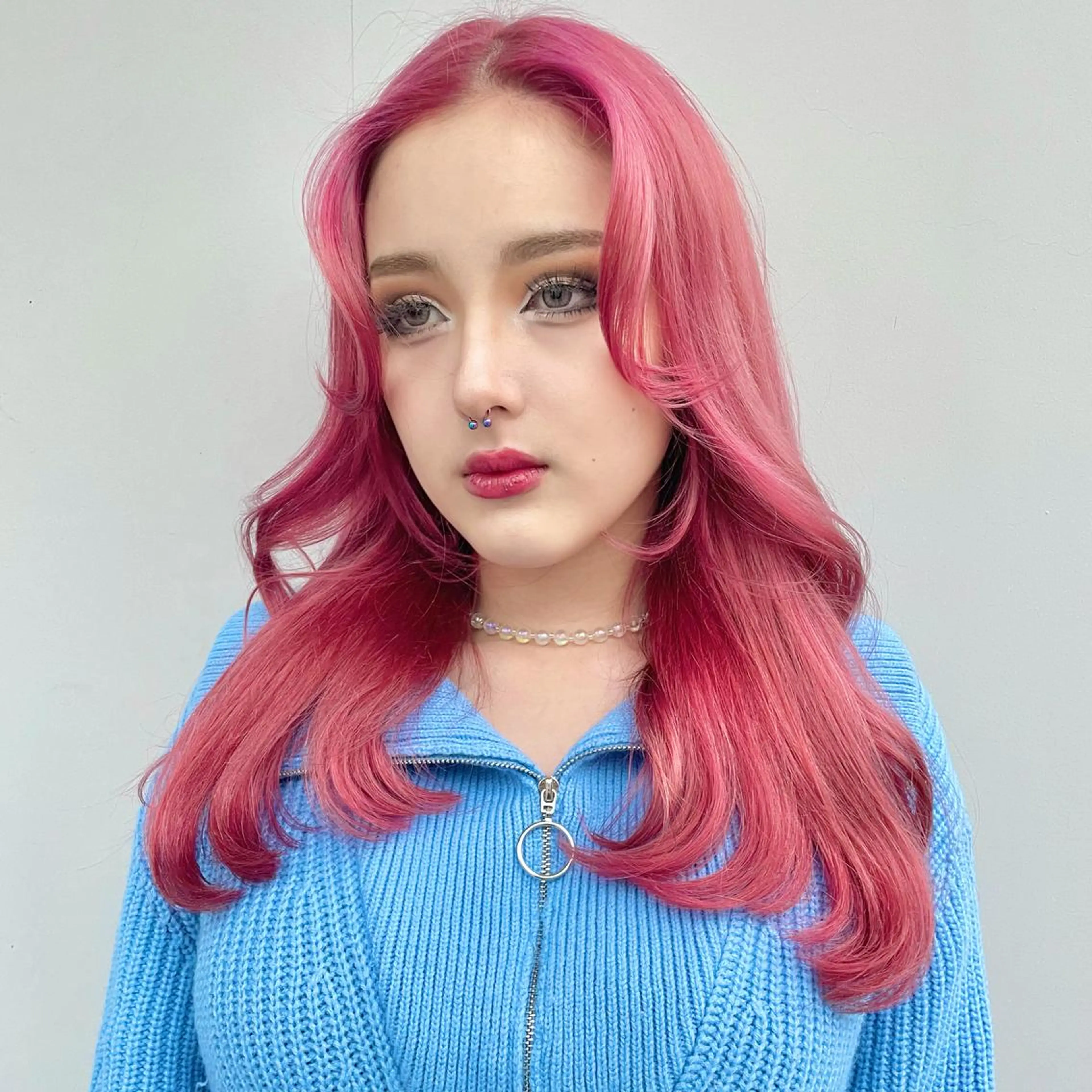 ロング カラー アディクシーカラー ブリーチ ケアブリーチ ダブルカラー ハイトーンカラー ヘアカラー トリートメント もにか🌞原宿/渋谷 🌝ブリーチカラーのヘアスタイル