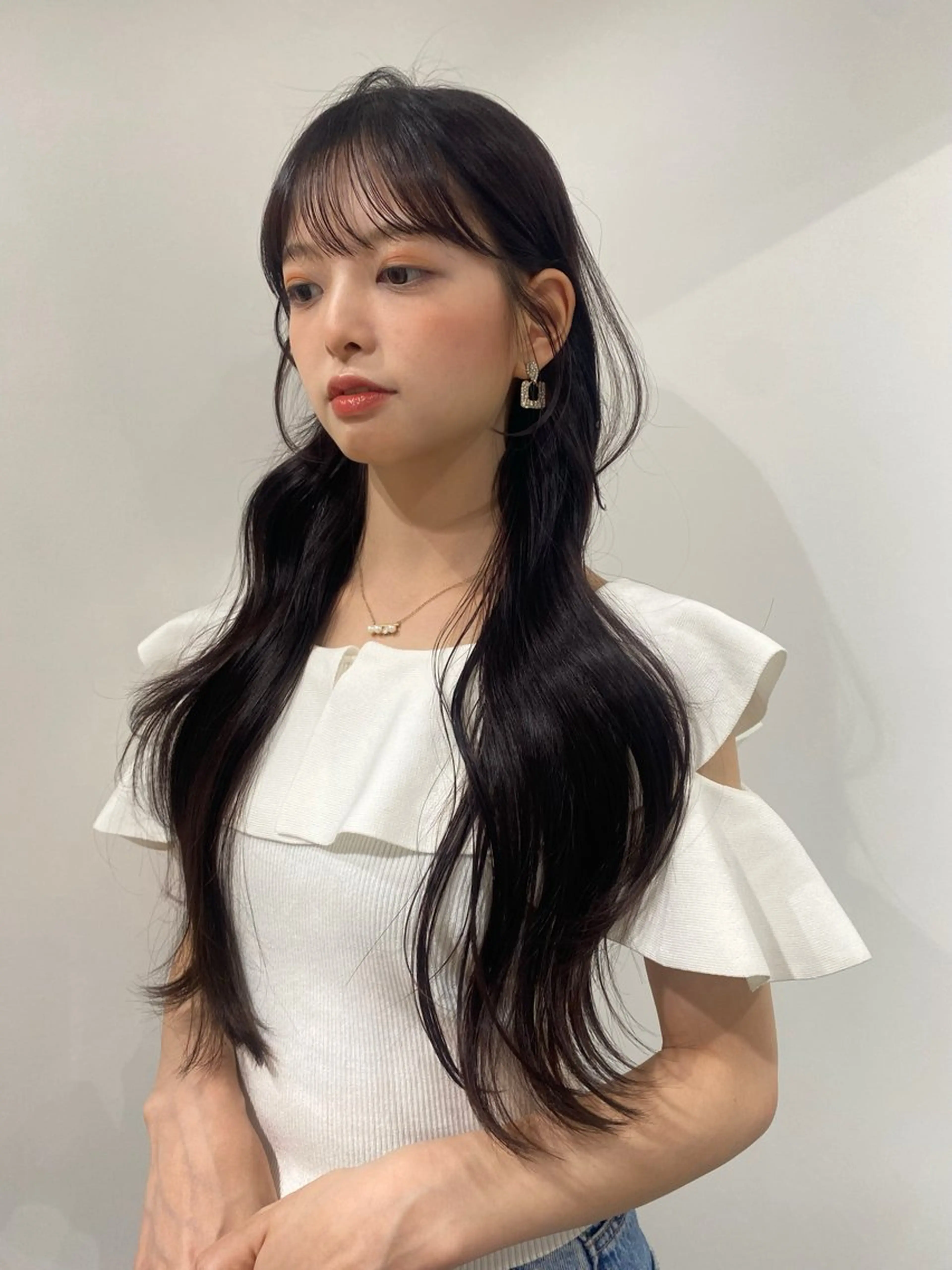 カラー AO所属・RISAKO 艶髪モテヘア🎀府中のヘアスタイル