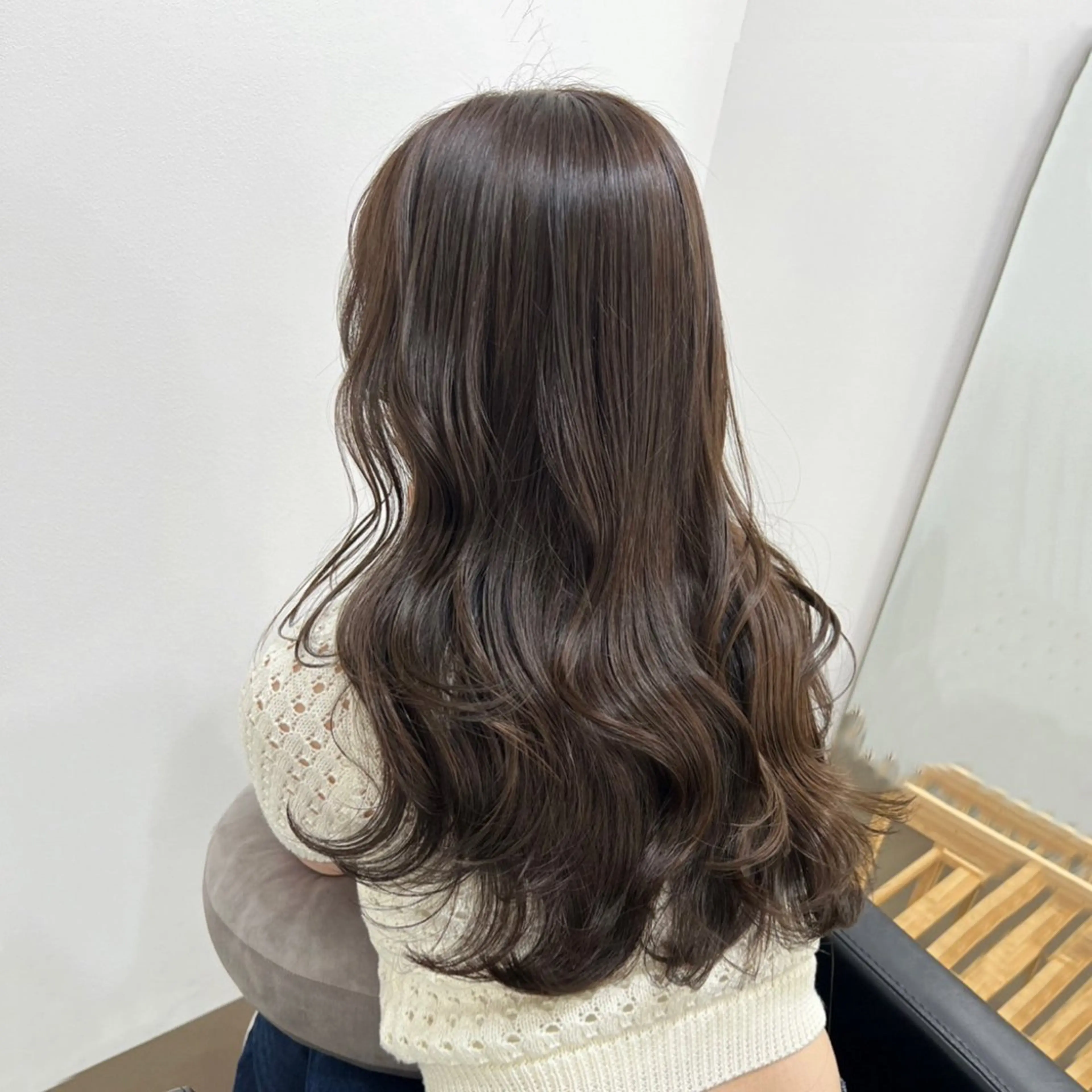 ロング カラー ヘアカラー トリートメント ✨津田佐功/兵庫三宮 /カラー/縮毛矯正✨のヘアスタイル