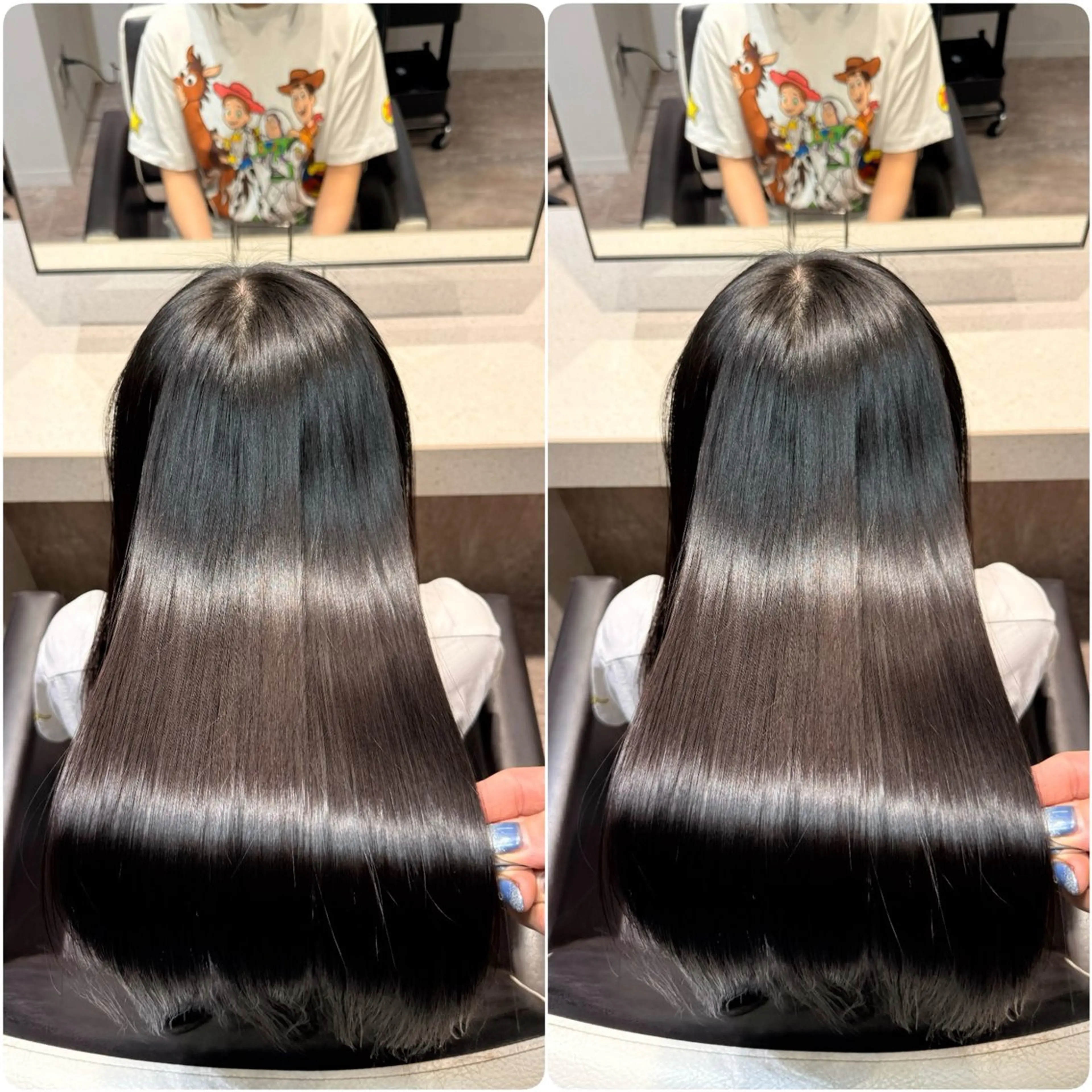 ロング カラー カット 縮毛矯正 トリートメント ヘッドスパ 🌹ULTOWA🌹 髪質改善/縮毛/店長のヘアスタイル