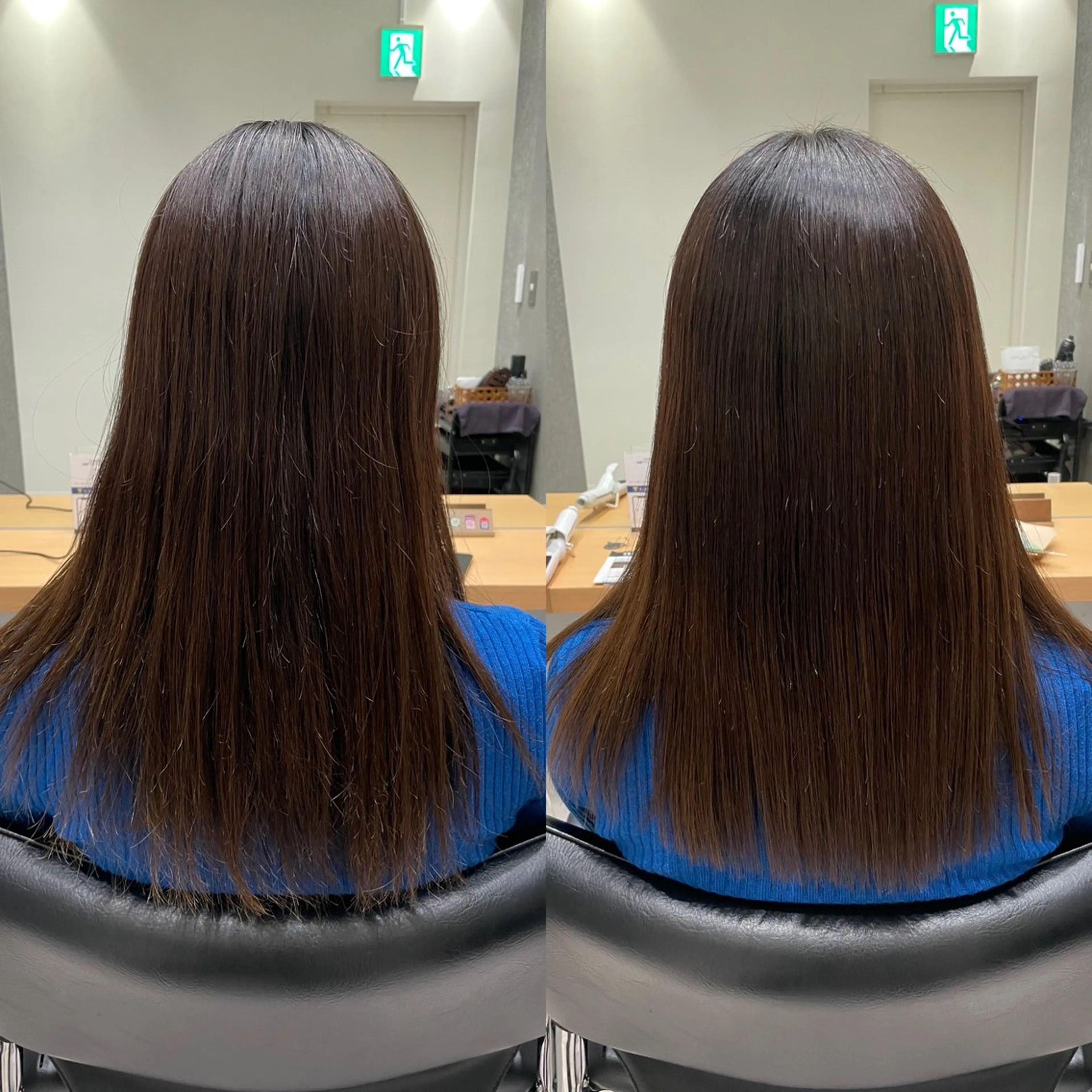 ミディアム 髪質改善 トリートメント カット トリートメント 髪質改善ヘアケア 艶髪特化/上田のヘアスタイル