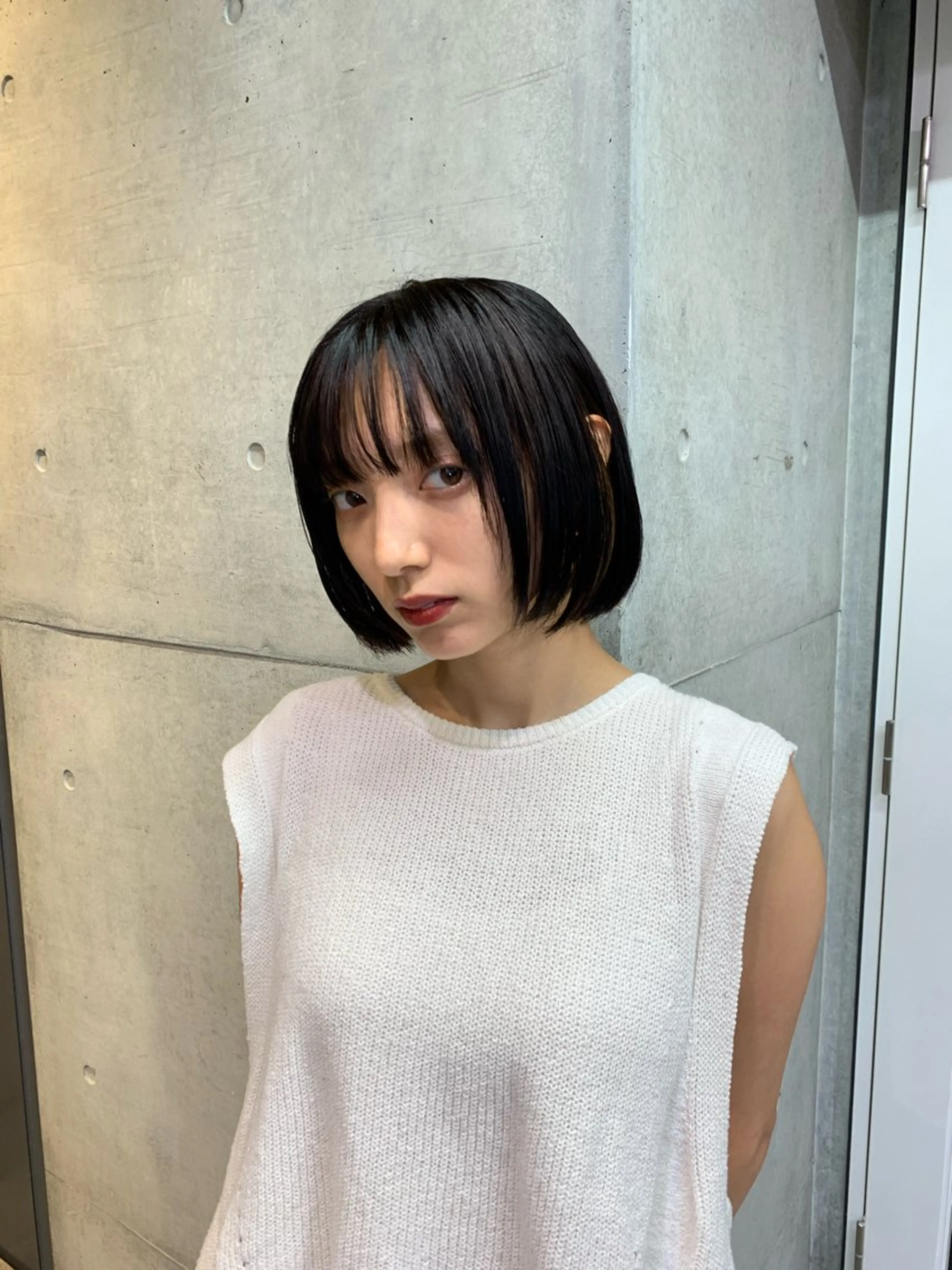 ショート ボブ ハッシュカット 髪質改善 トリートメント カット パーマ 縮毛矯正 オシャレ髪✔️ 店長オオキアキヒロのヘアスタイル