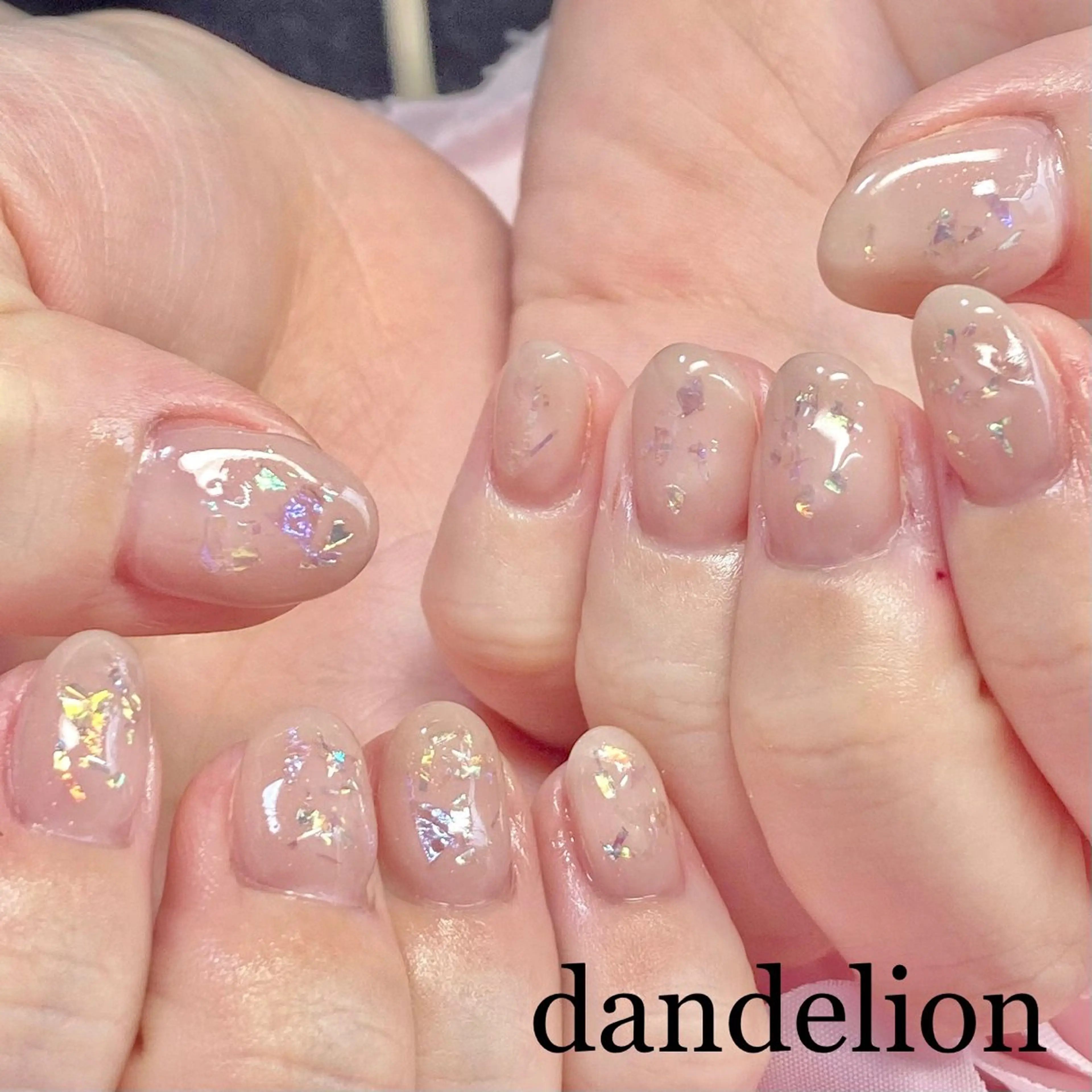 ネイル ハンドネイル ハンドケア dandelion ダンデライオンのネイルデザイン