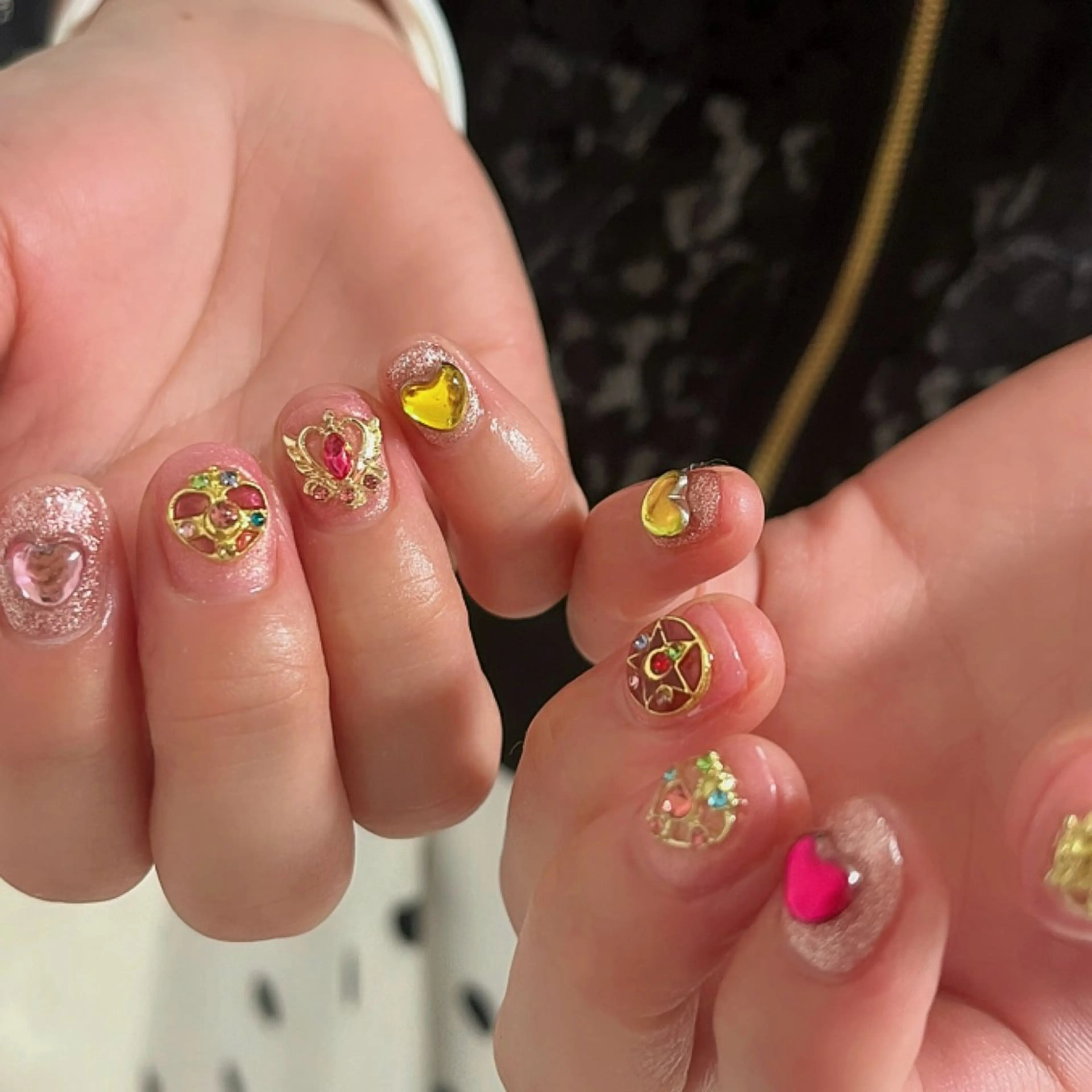 ネイル 【Zina京都駅前】 きぬがわ らむのネイルデザイン