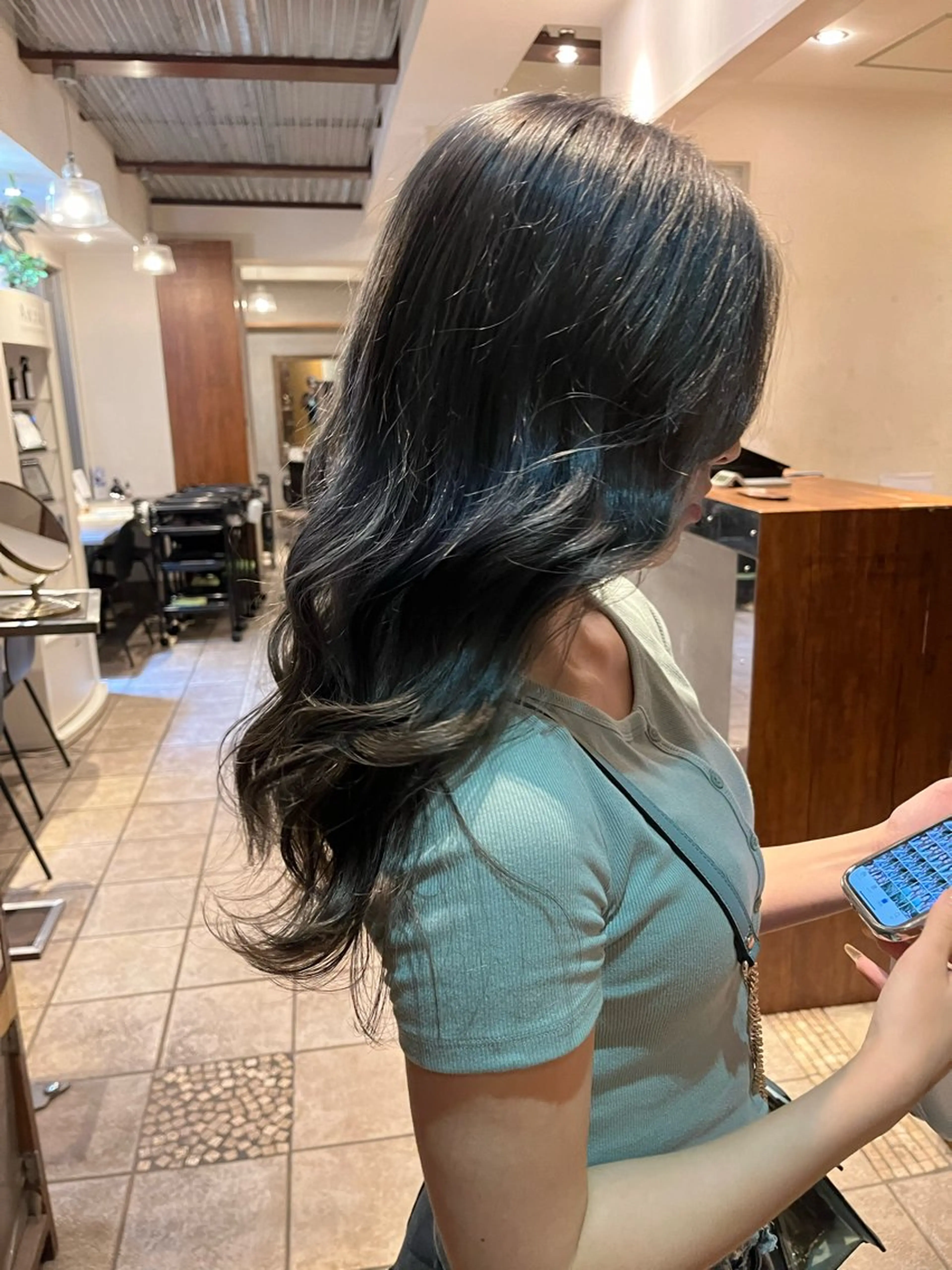 ロング ヘアアレンジ 逢坂 智也のヘアスタイル