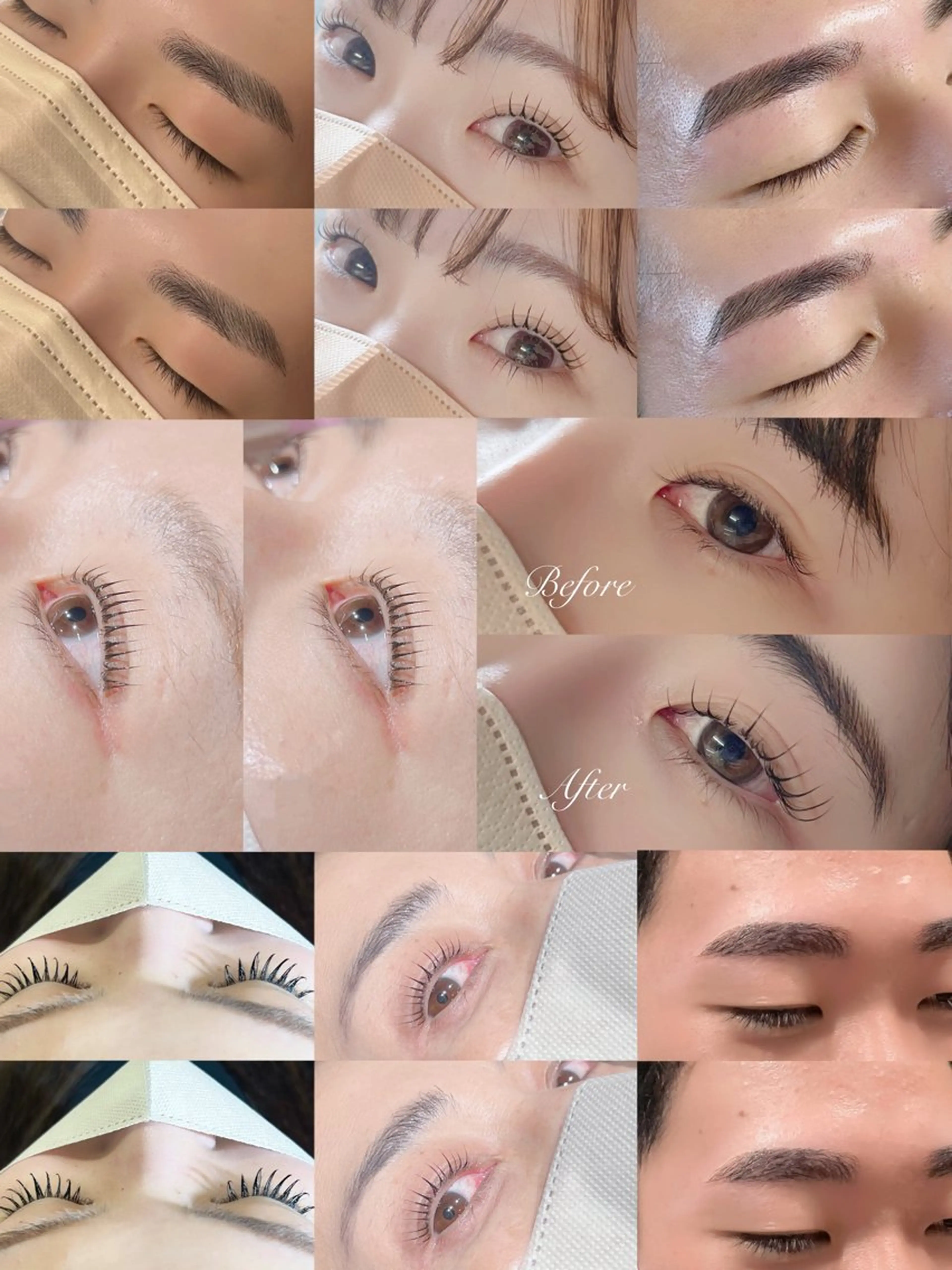 まつ毛パーマ➕眉毛Waxの写真