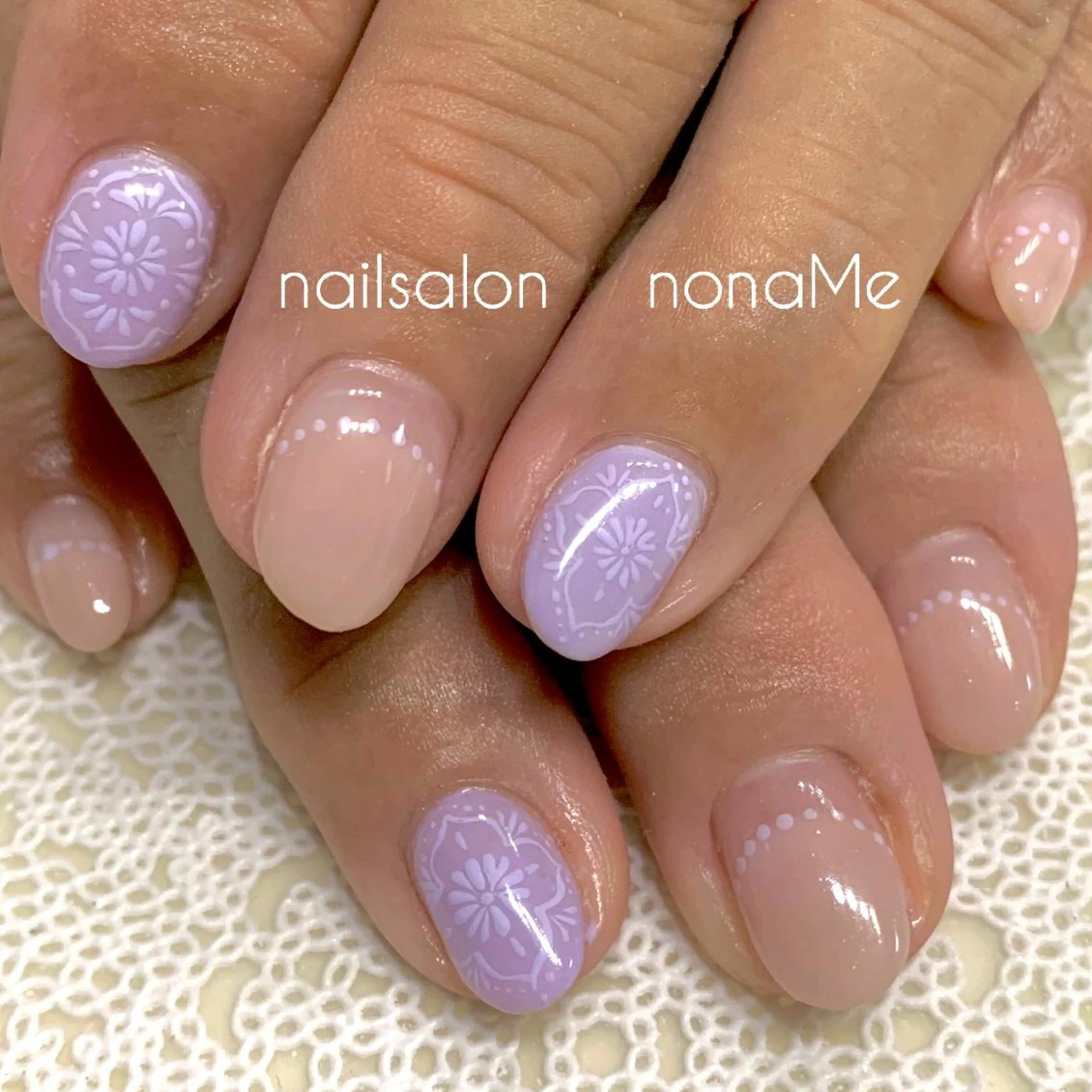 ネイル nonaMe 森のネイルデザイン