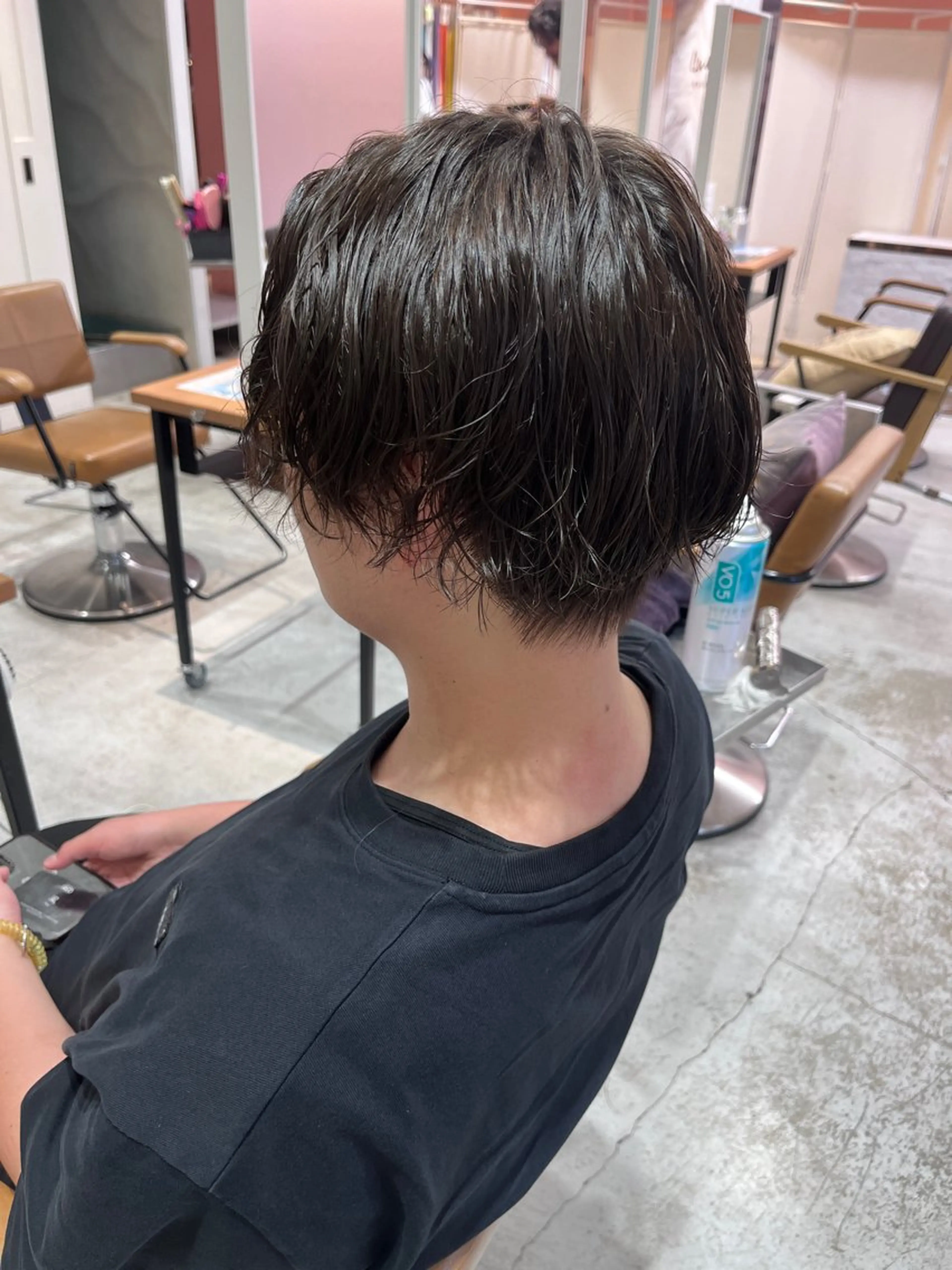 パーマ メンズ カット パーマ 大阪韓国メンズ特化 LUNAのヘアスタイル