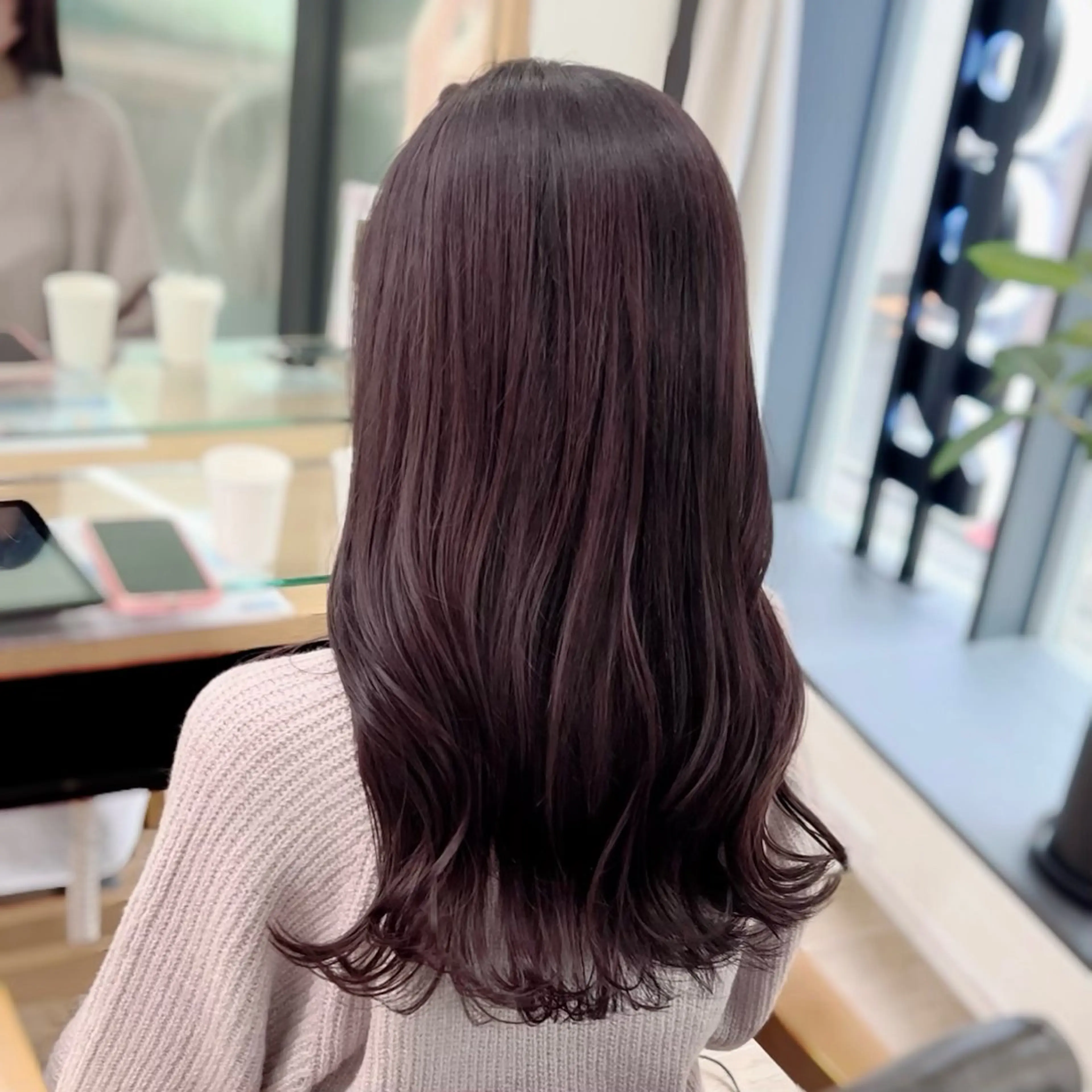 ロング カラー カット ヘアカラー 🎀オタク美容師艶髪 カラーERINA🎀のヘアスタイル