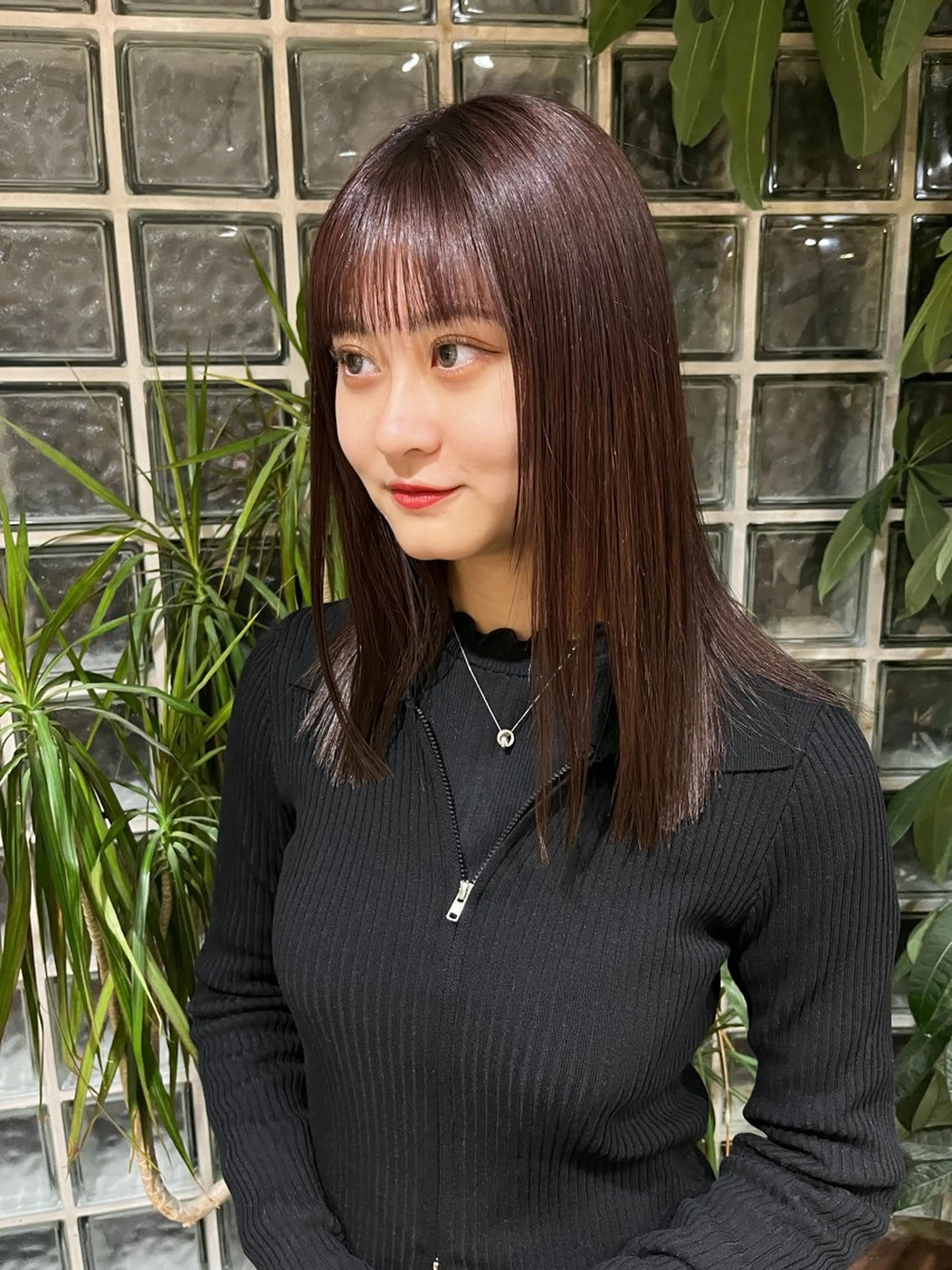 セミロング カラー モリシゲ ヒカリ🦕🐬のヘアスタイル