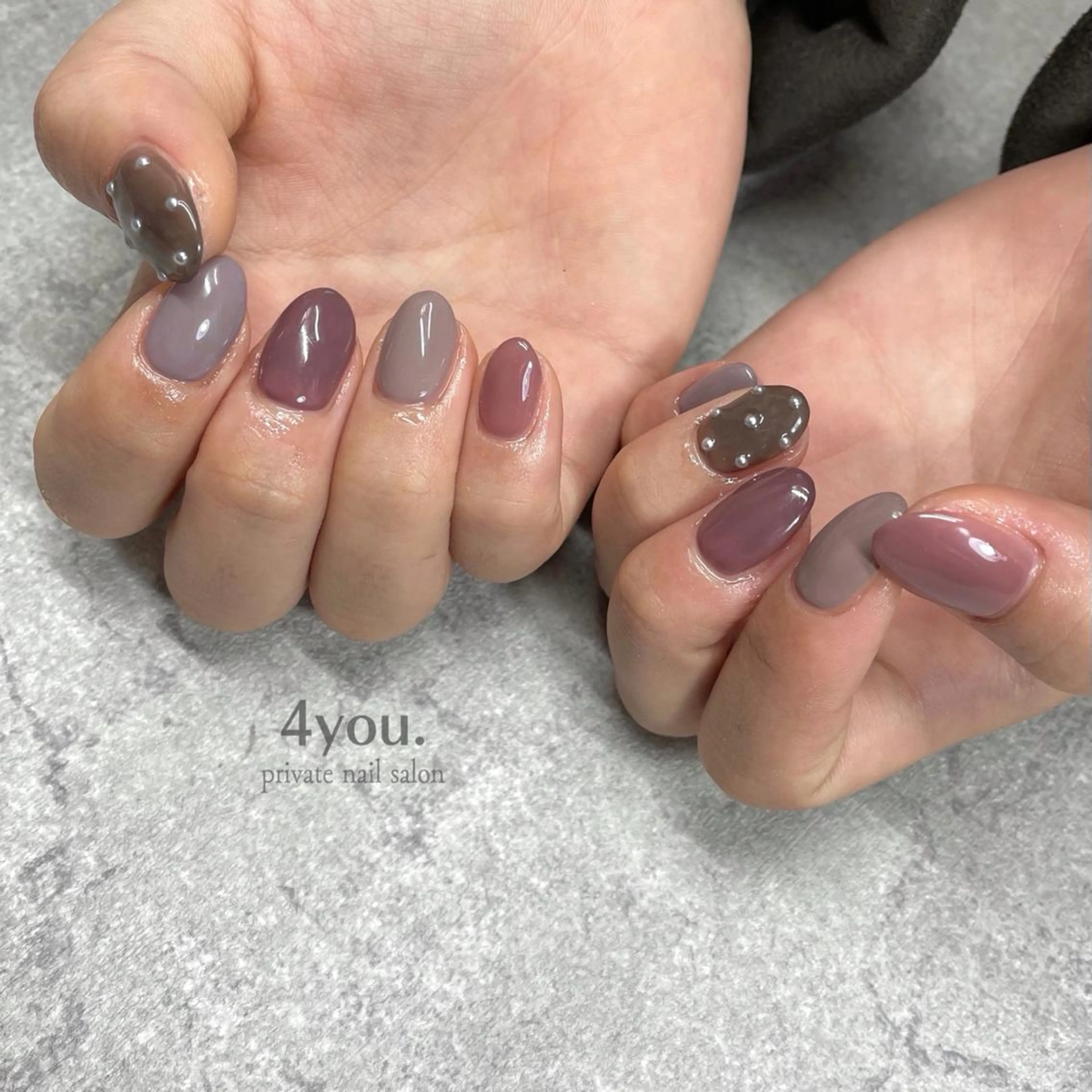 ネイル nail salon ４ｙｏｕ．のネイルデザイン