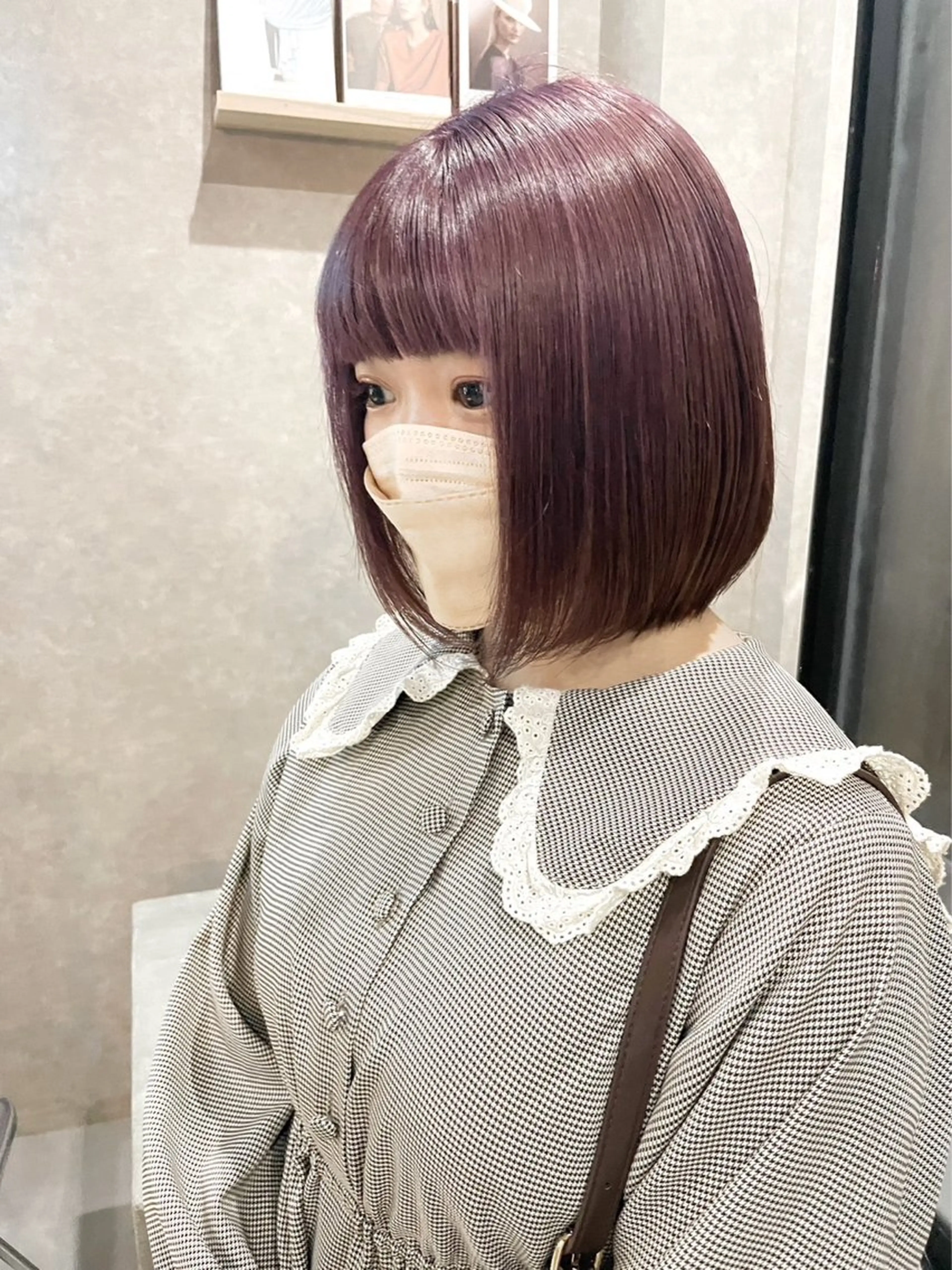 ミディアム カラー バレイヤージュ ブリーチ ケアブリーチ ハイライトカラー イルミナカラー カット ヘアカラー トリートメント 成城美容室 YOSHIMURAのヘアスタイル