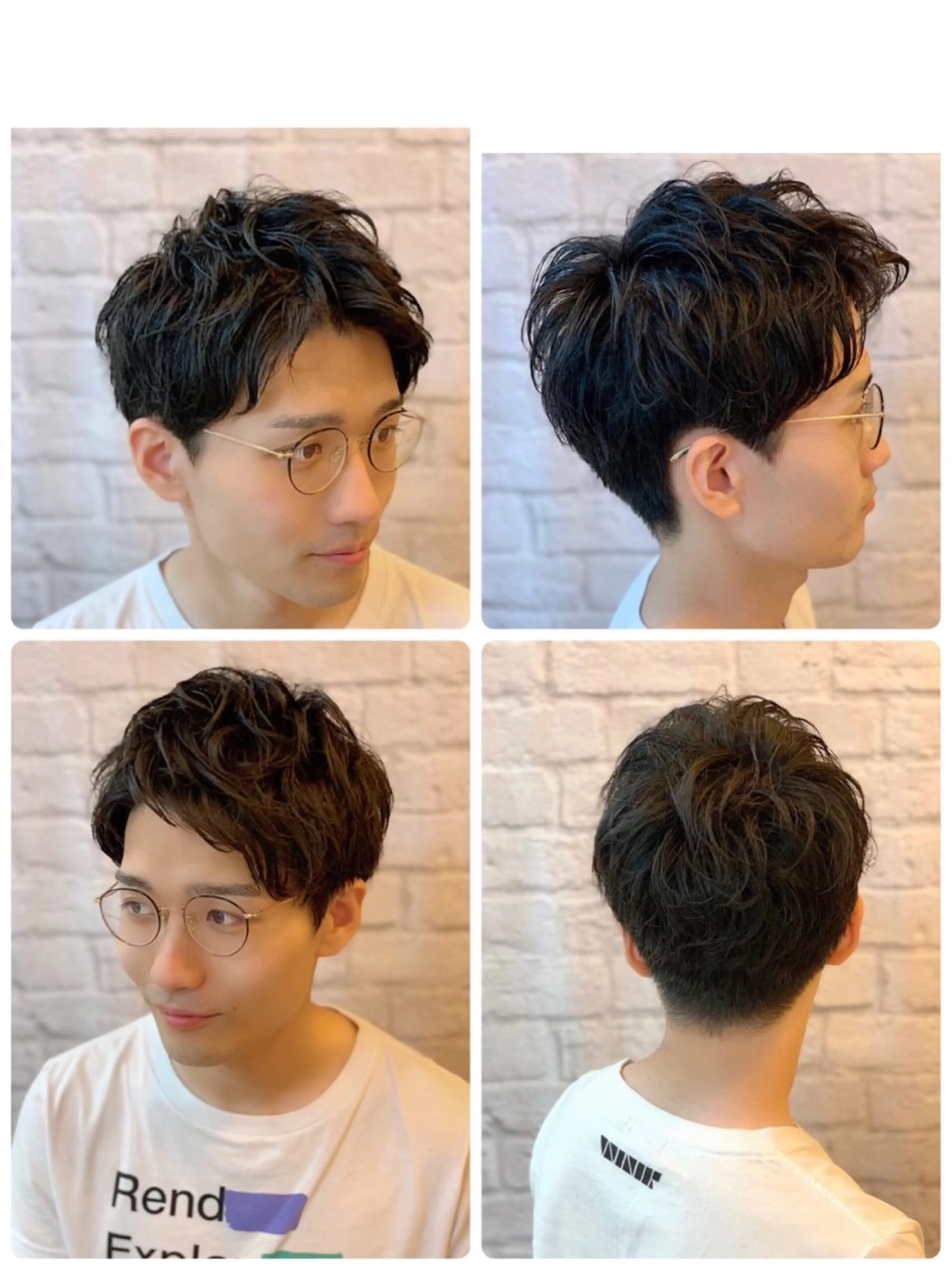 ショート メンズ 💈メンズ無料カット 💈河邊和也のヘアスタイル
