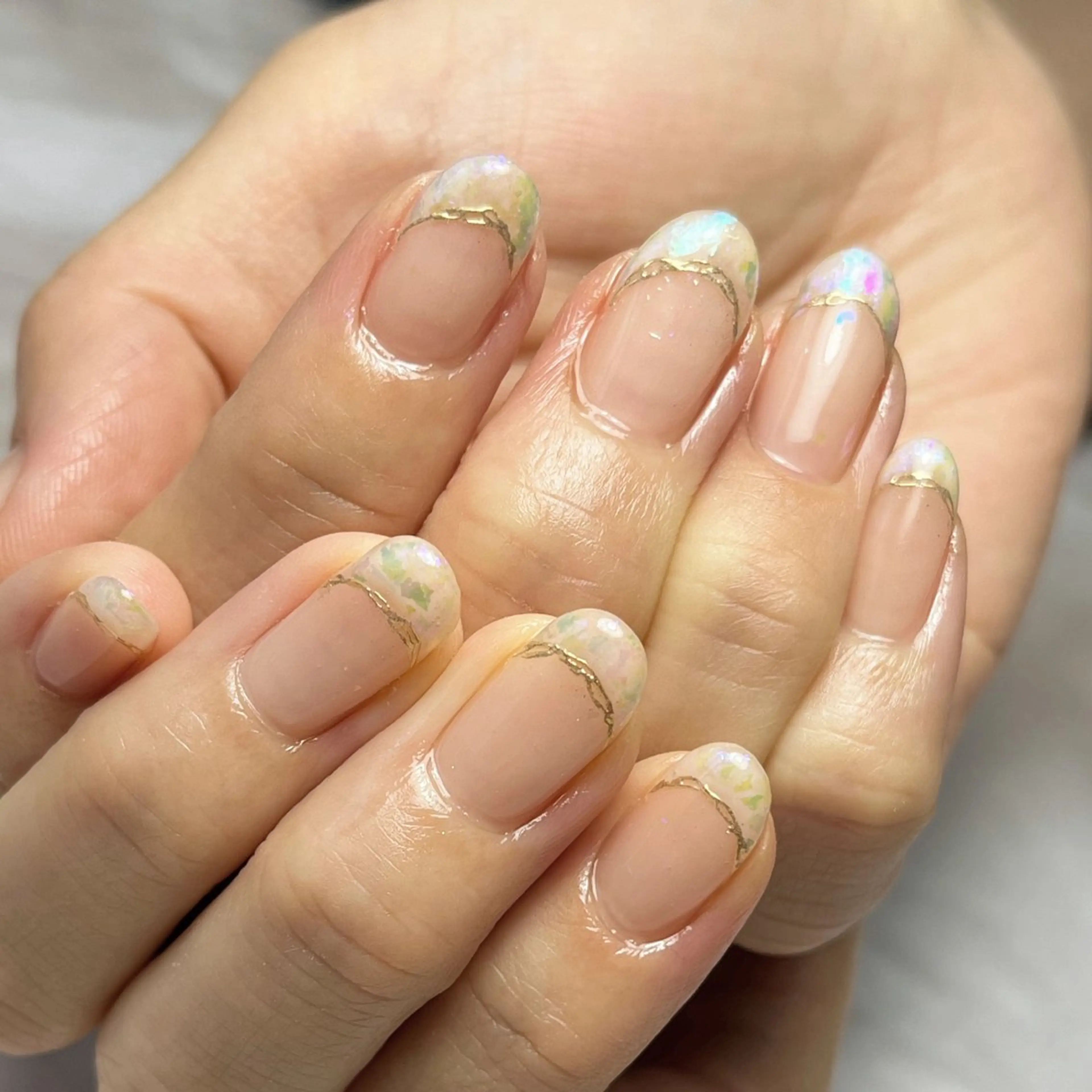 ネイル ミラーネイル 丁寧カウンセリング 個性派ネイルyukoのネイルデザイン