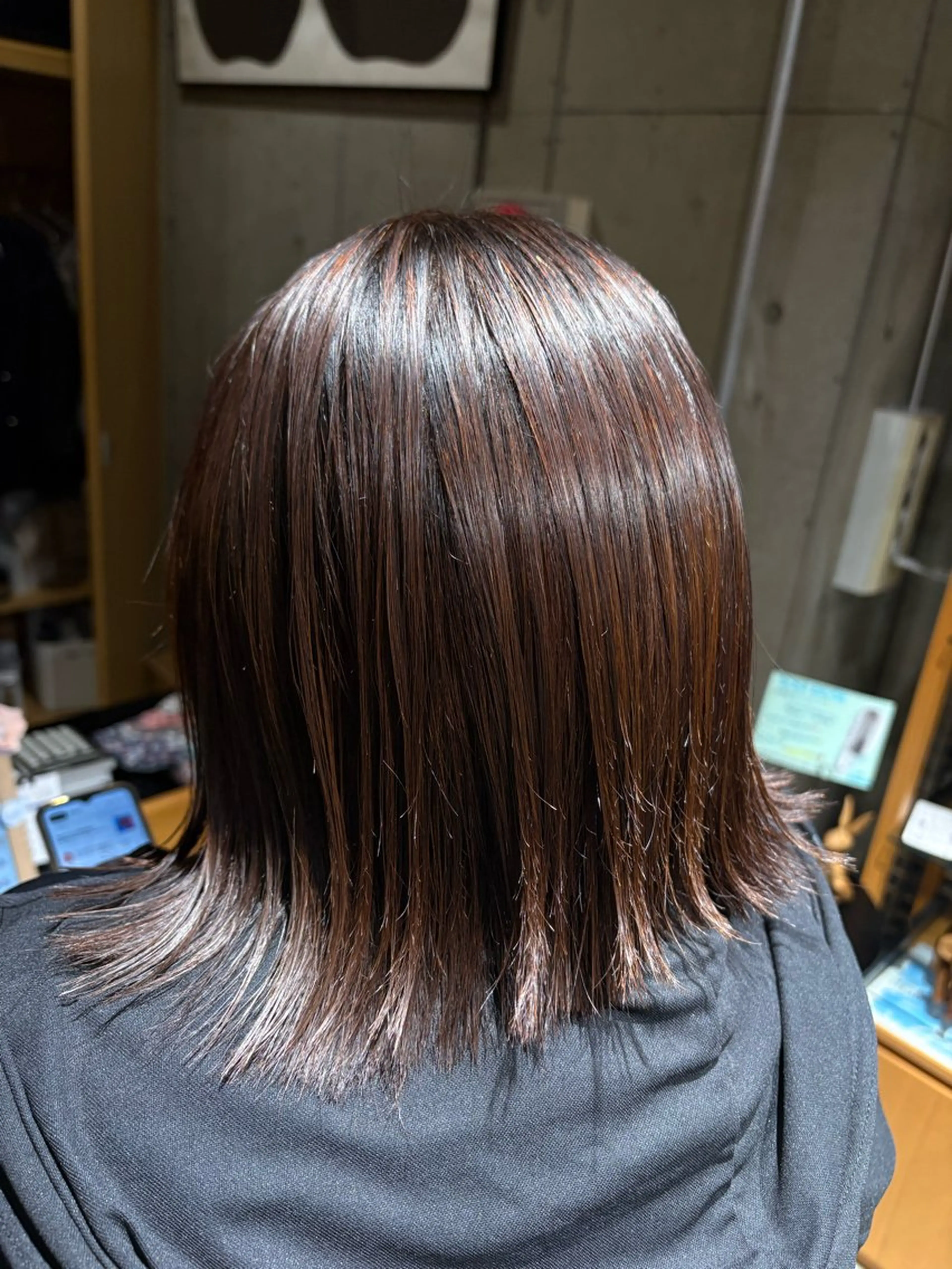 ミディアム 縮毛矯正 🌼やまだ あゆか🌼のヘアスタイル