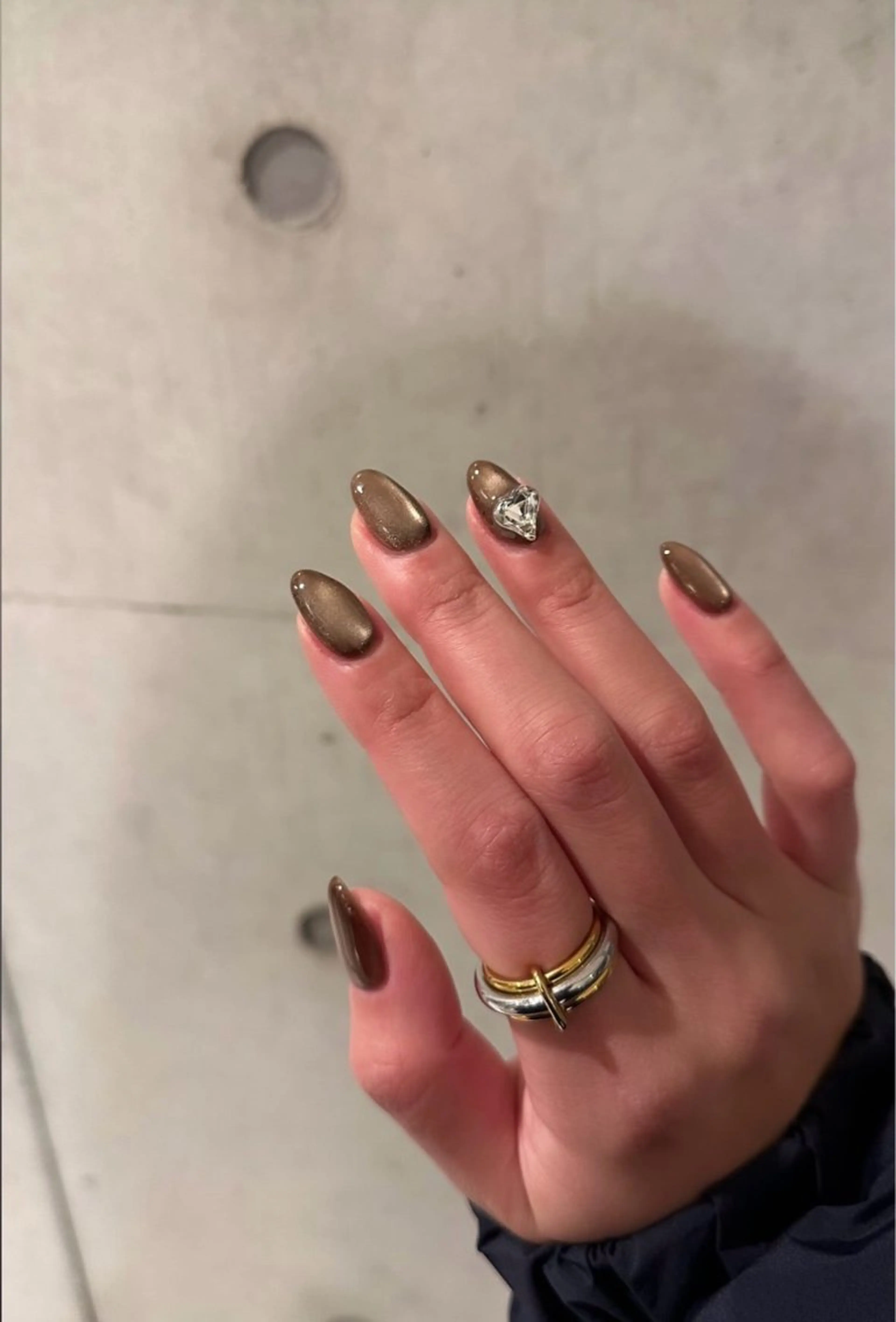 ネイル ハート マグネットネイル 持ち込み ハンドネイル ハンドケア Charme. NOBUKOのネイルデザイン