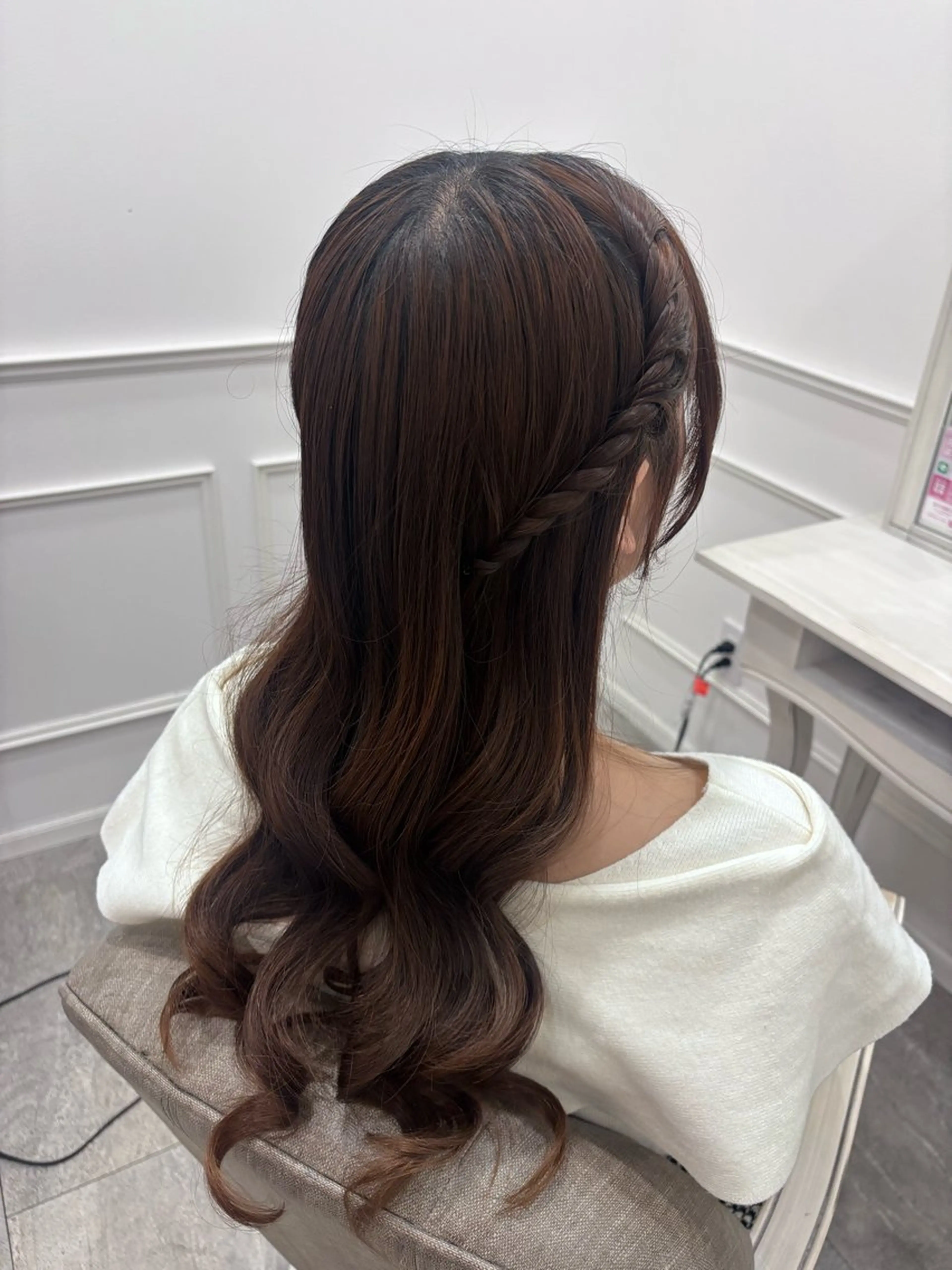 【5月13日10時~限定】ヘアセットモデルの写真