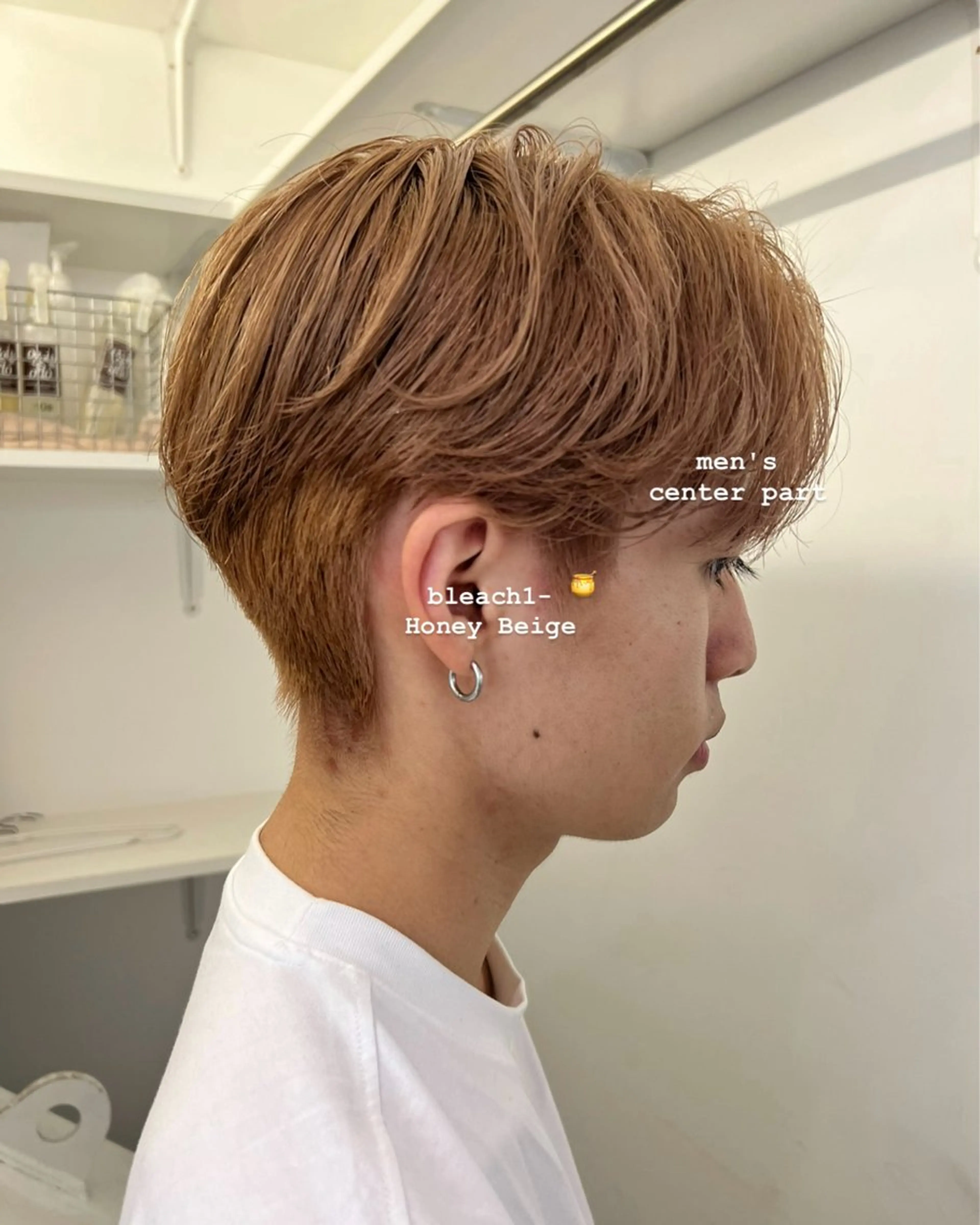 カラー メンズ レイヤー特化/渋谷 rinのヘアスタイル