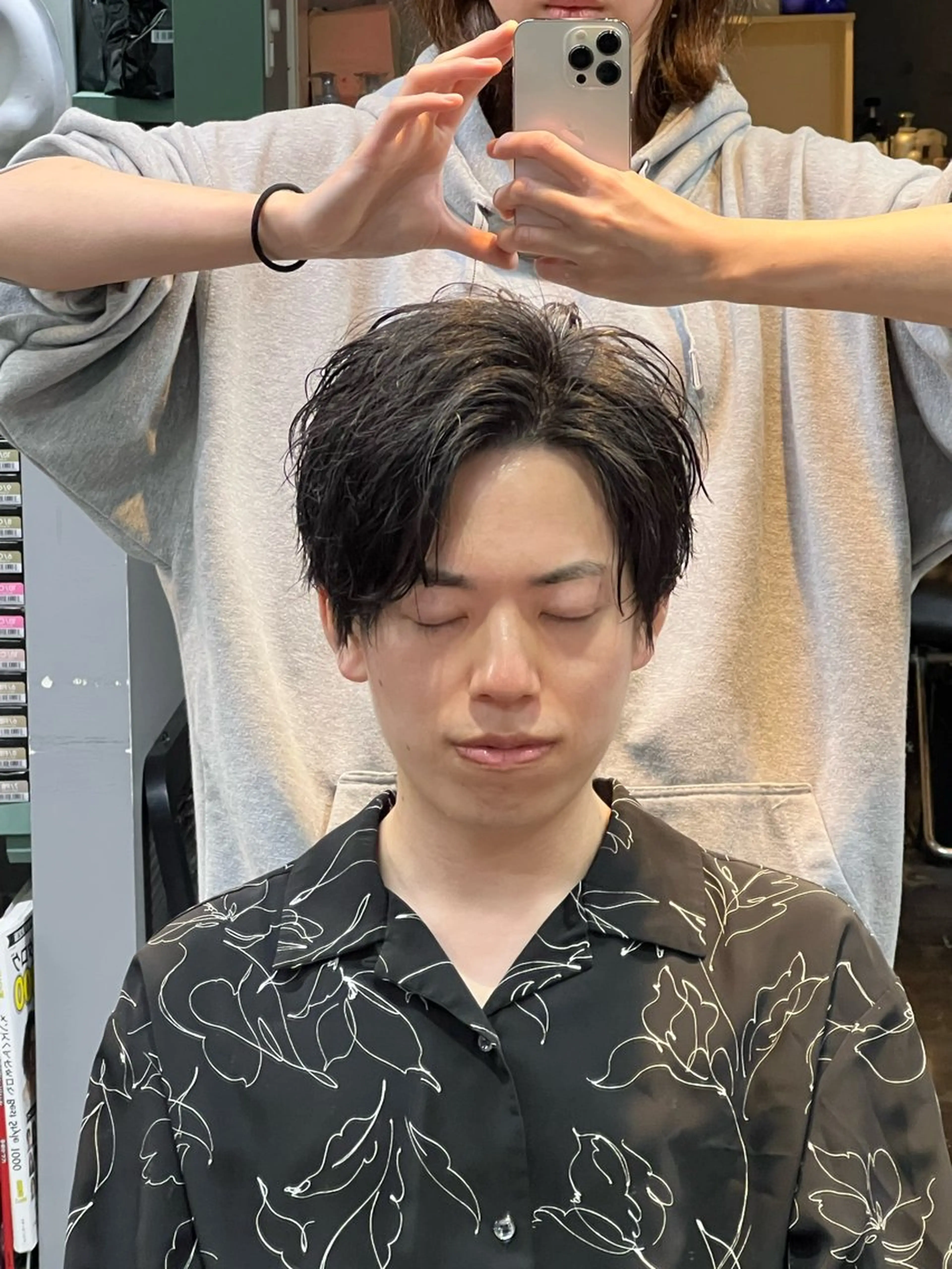 ミディアム カット DIECE渋谷 渡邉 凜【メンズ特化】のヘアスタイル