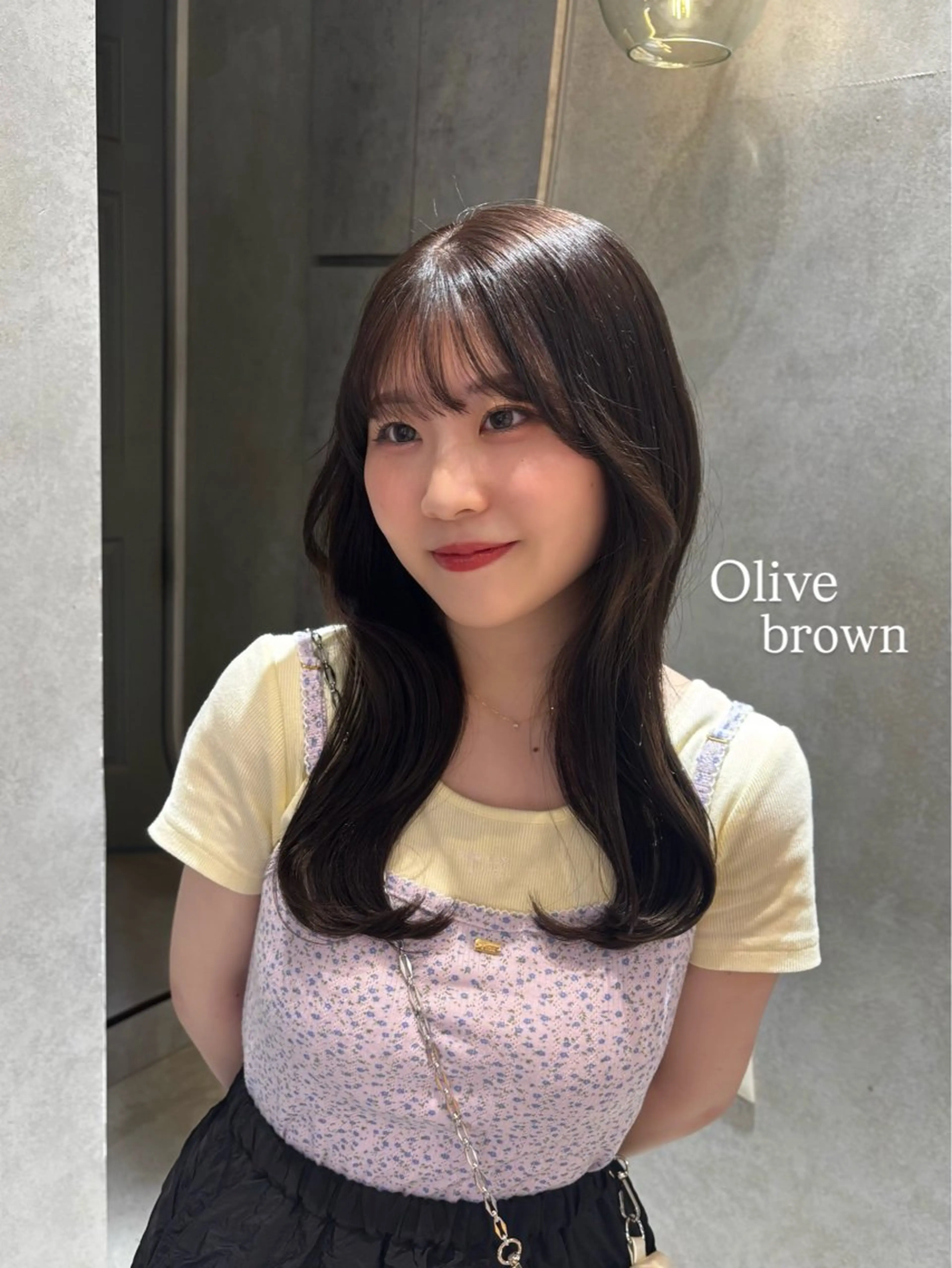 セミロング Natsuki/韓国 ボブ/レイヤーカットのヘアスタイル