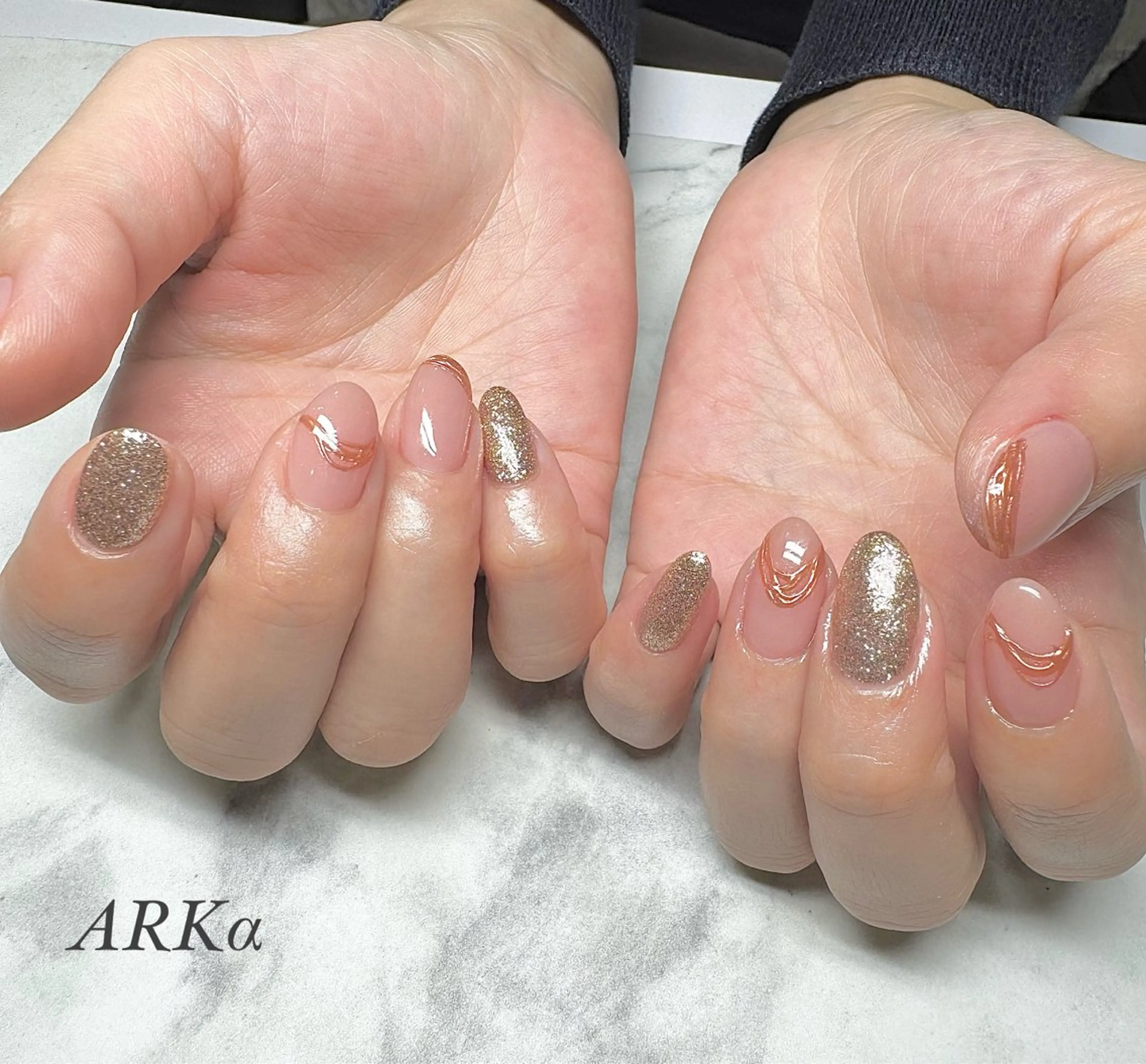 ネイル ハンドネイル Nailsalon ARKαのネイルデザイン