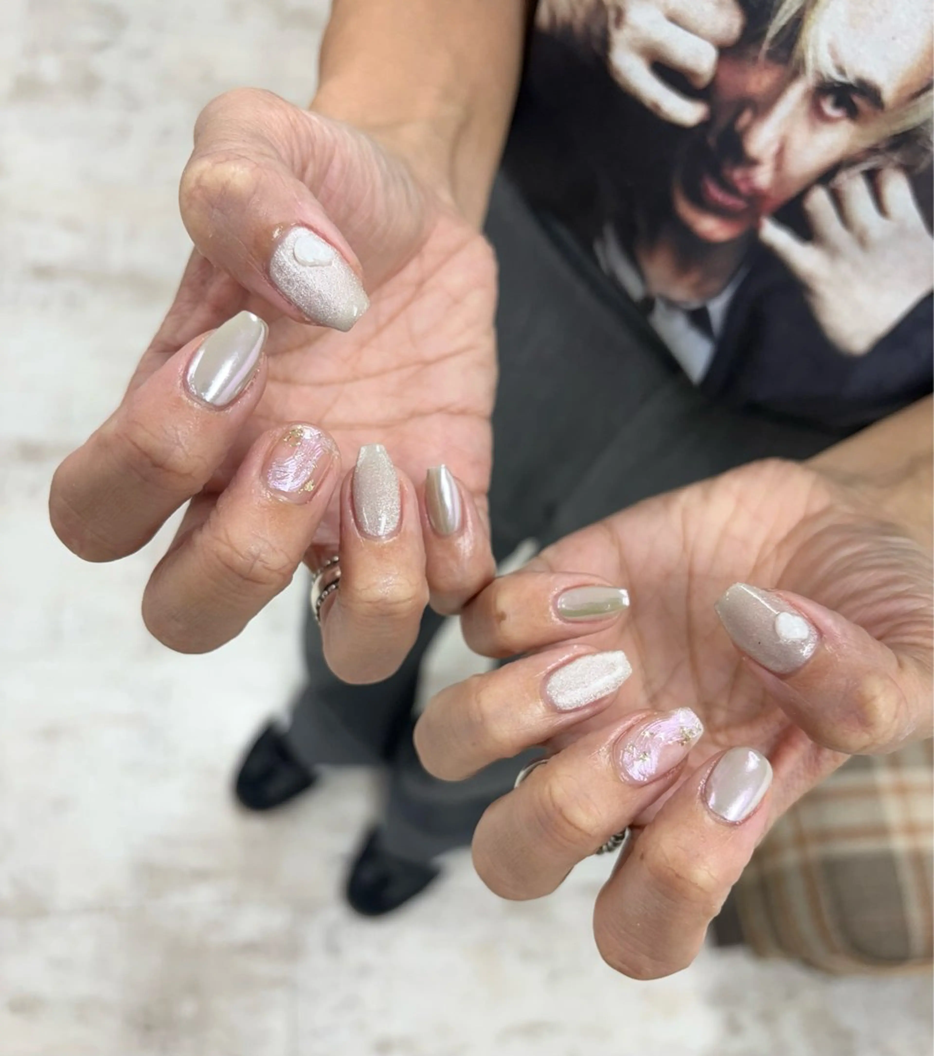 ネイル 吉田 里菜のネイルデザイン