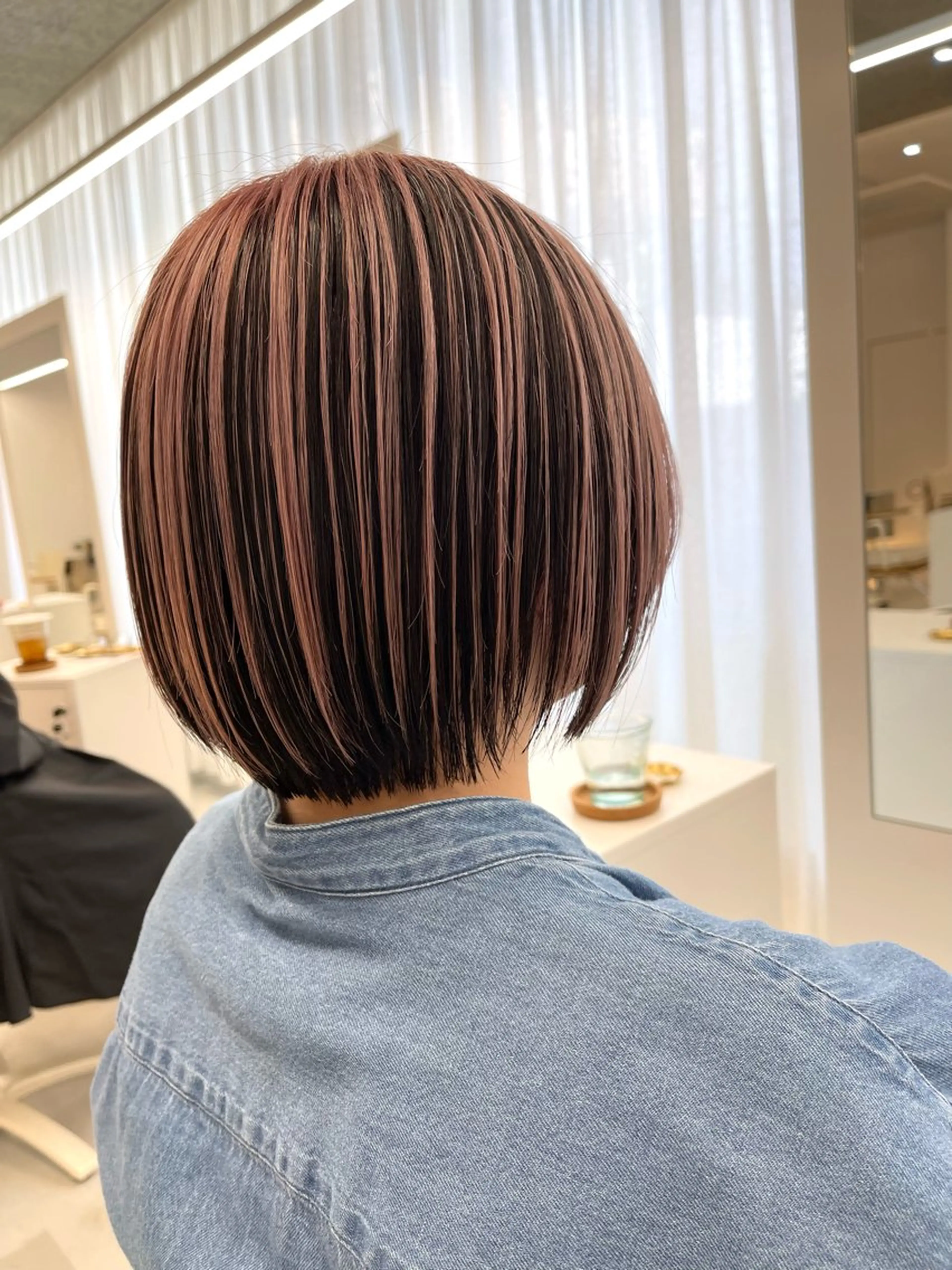 ミディアム カラー 柴田泰秀sotti. 髪質改善/ブリーチのヘアスタイル