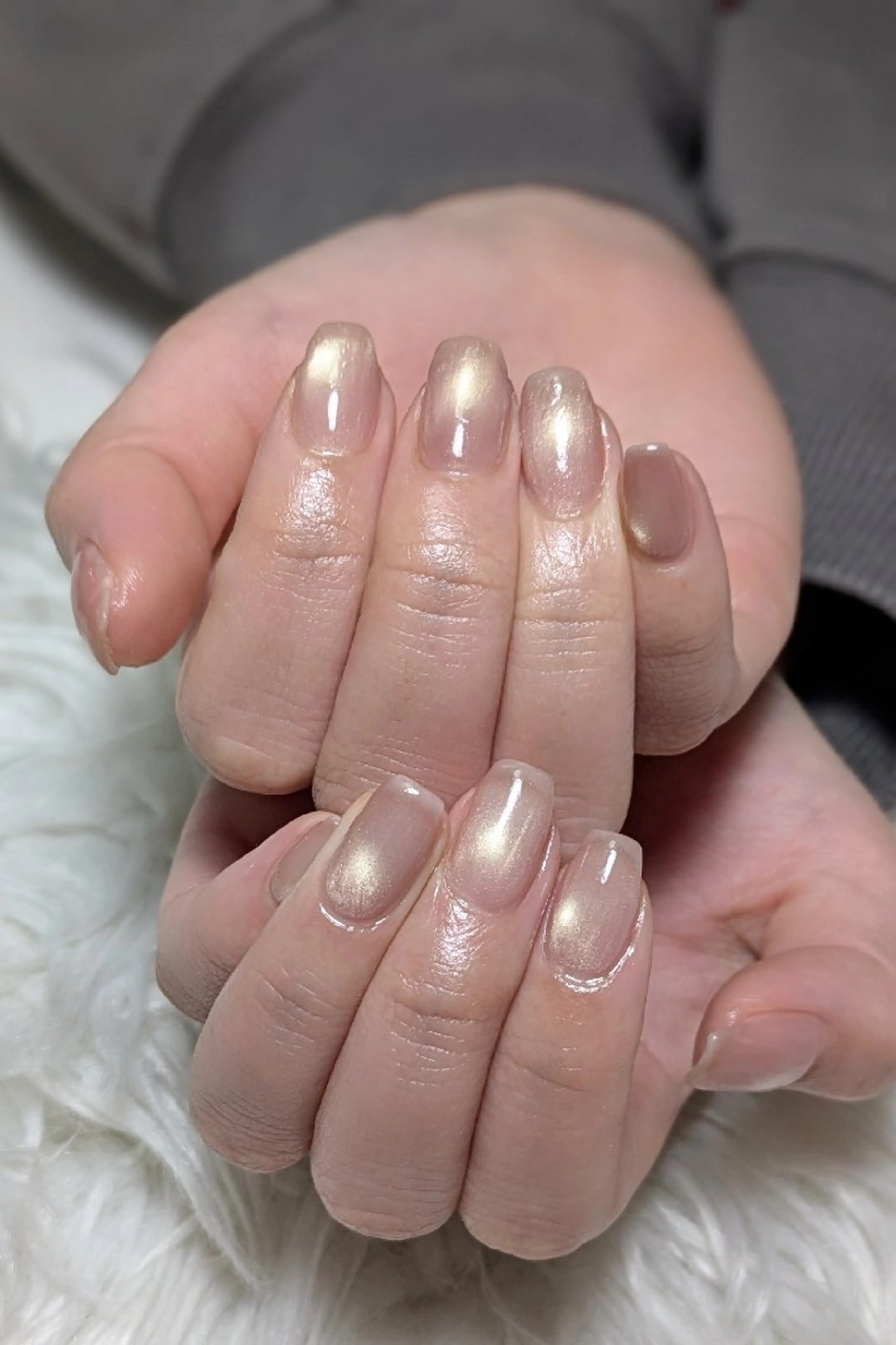 ネイル マグネットネイル シンプルネイル ハンドネイル m&pPrivate nailsalonのネイルデザイン
