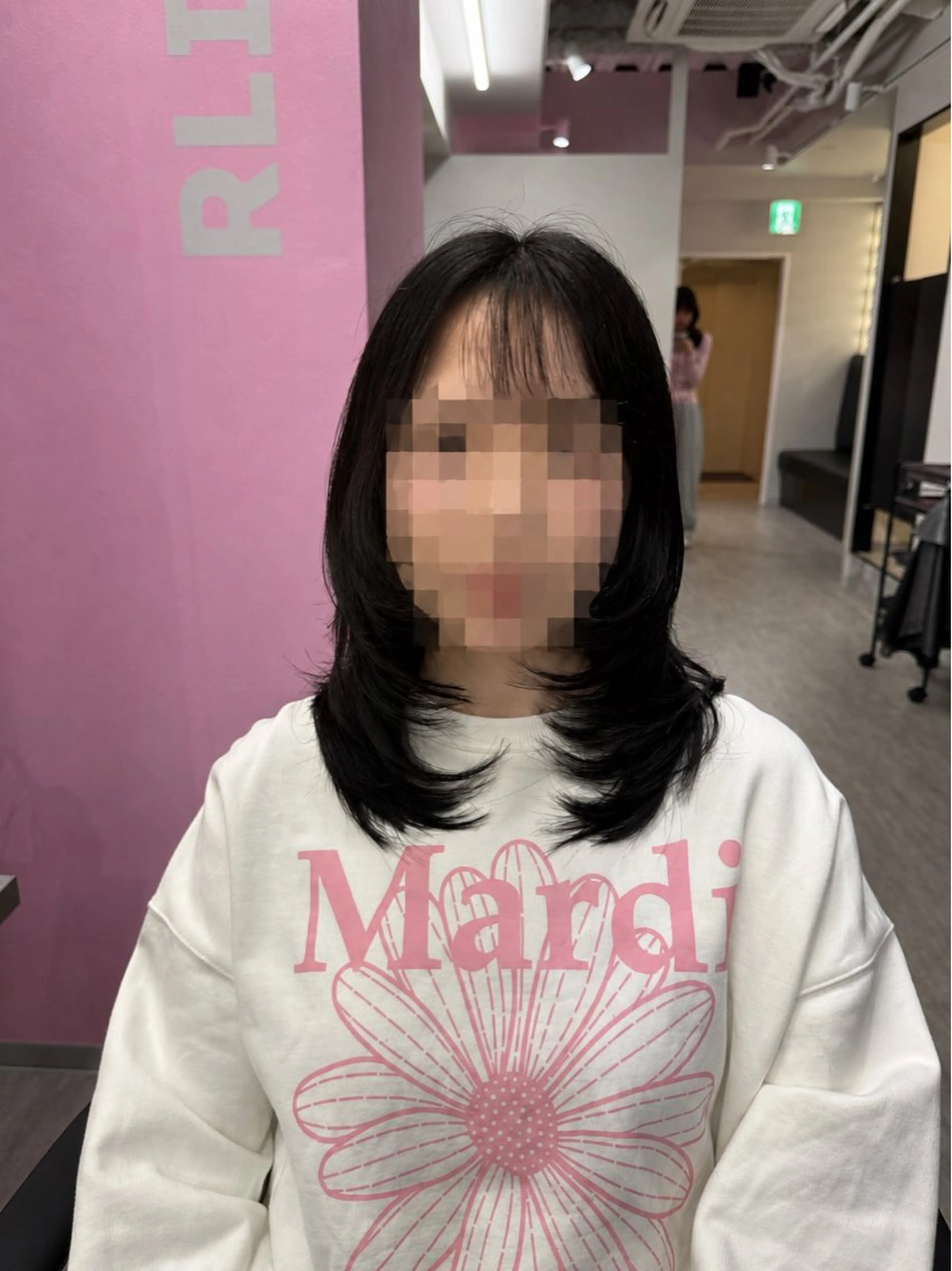 セミロング Ryuya RLINOのヘアスタイル