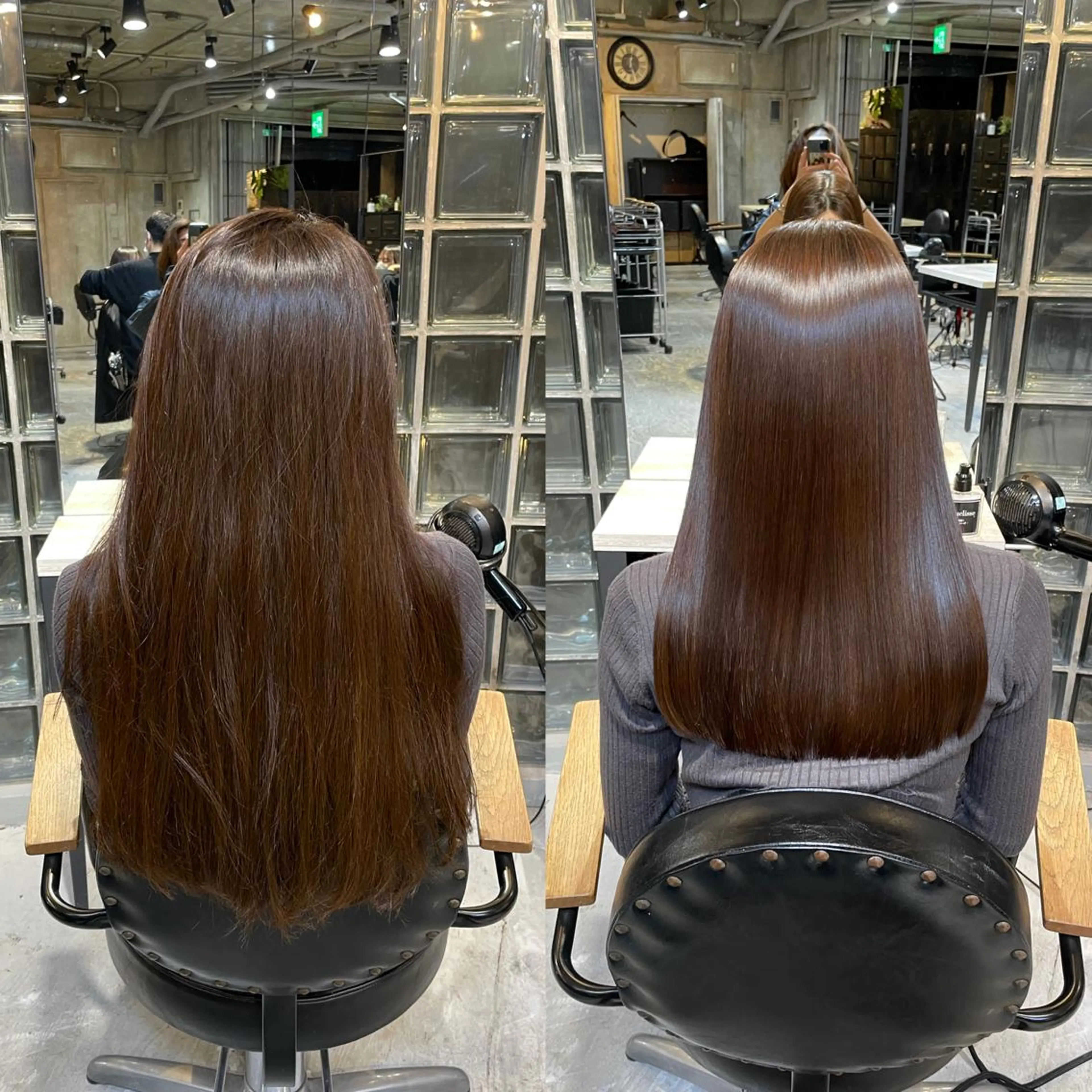 ミディアム 髪質改善 縮毛矯正 🦊巻ける縮毛矯正 橋本逸誠のヘアスタイル