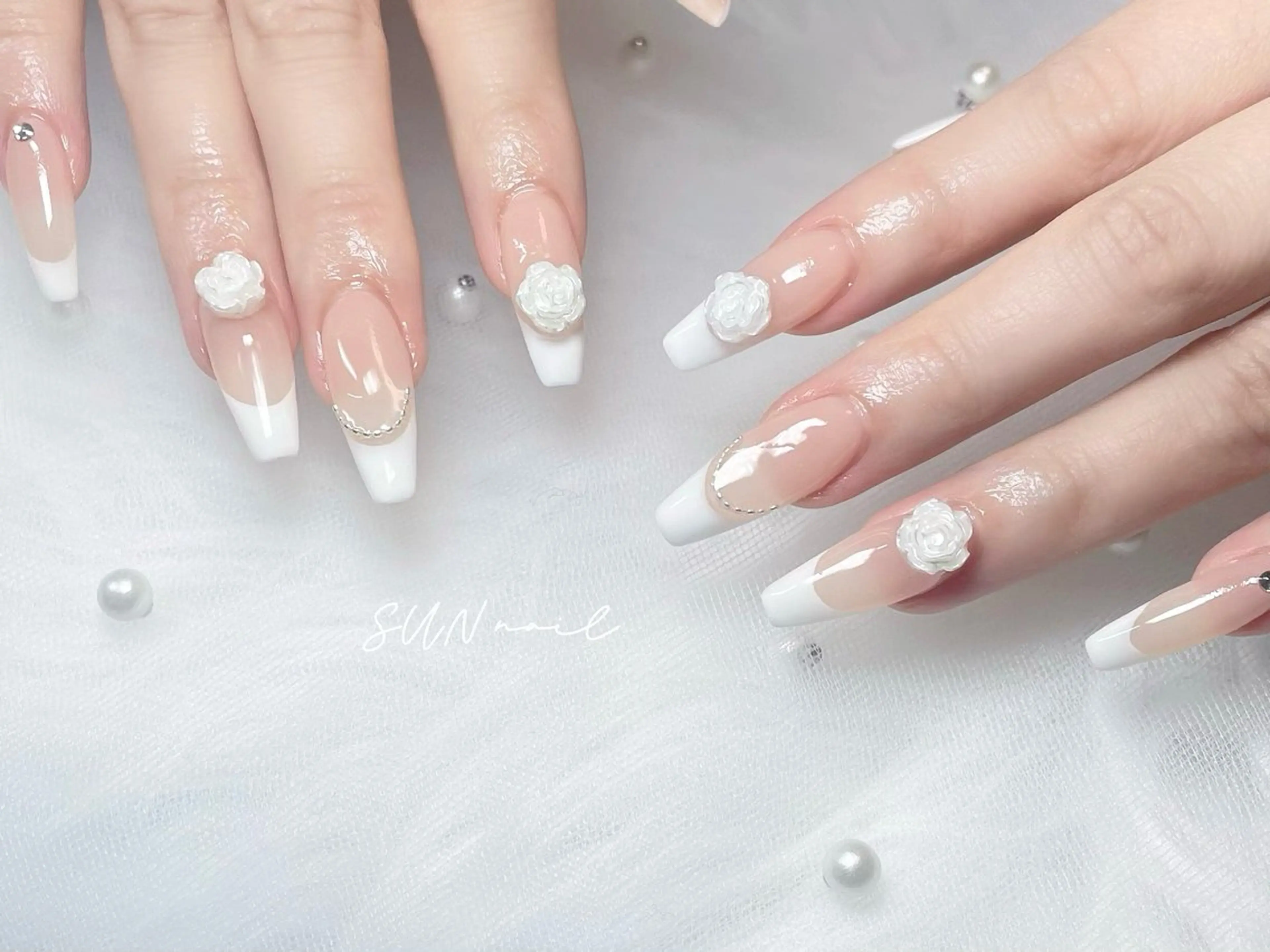 ネイル ハンドネイル ハンドケア SUN nail上本町のネイルデザイン
