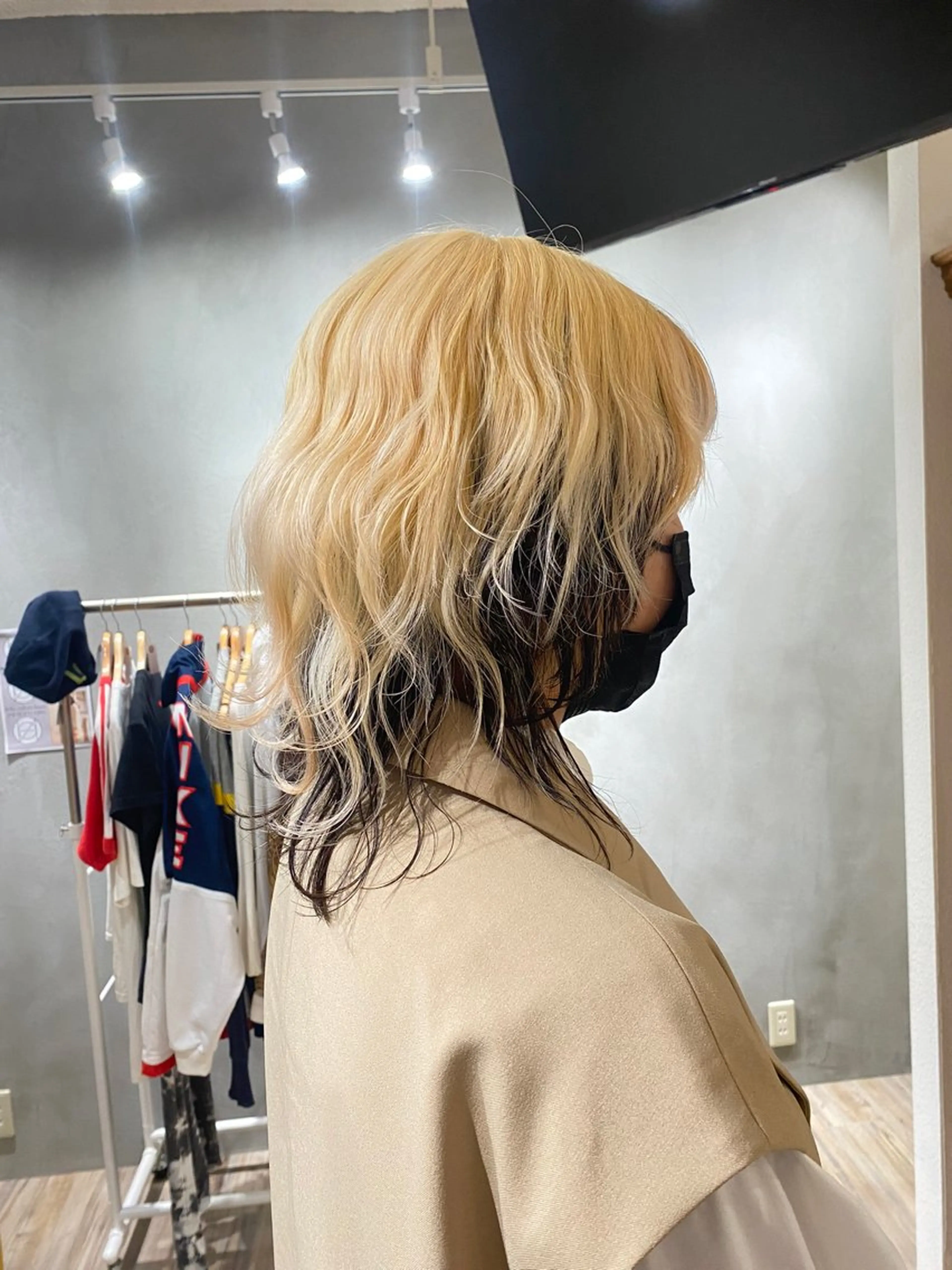 セミロング カラー CURE nex the salon 表参道所属・美髪矯正/髪質改善 🫧山﨑　真歩🫧のヘアスタイル