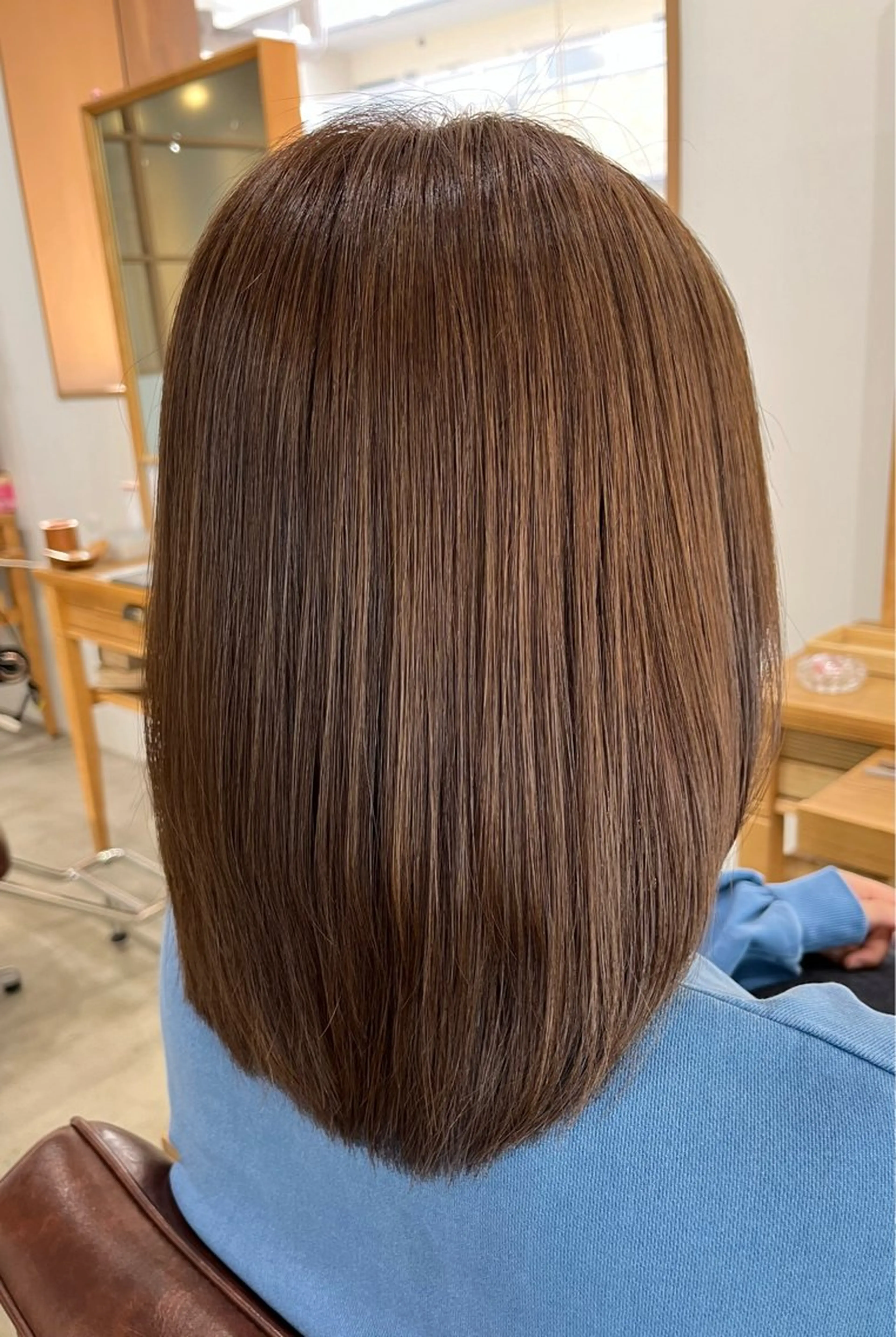 ミディアム 三島 有佳里のヘアスタイル