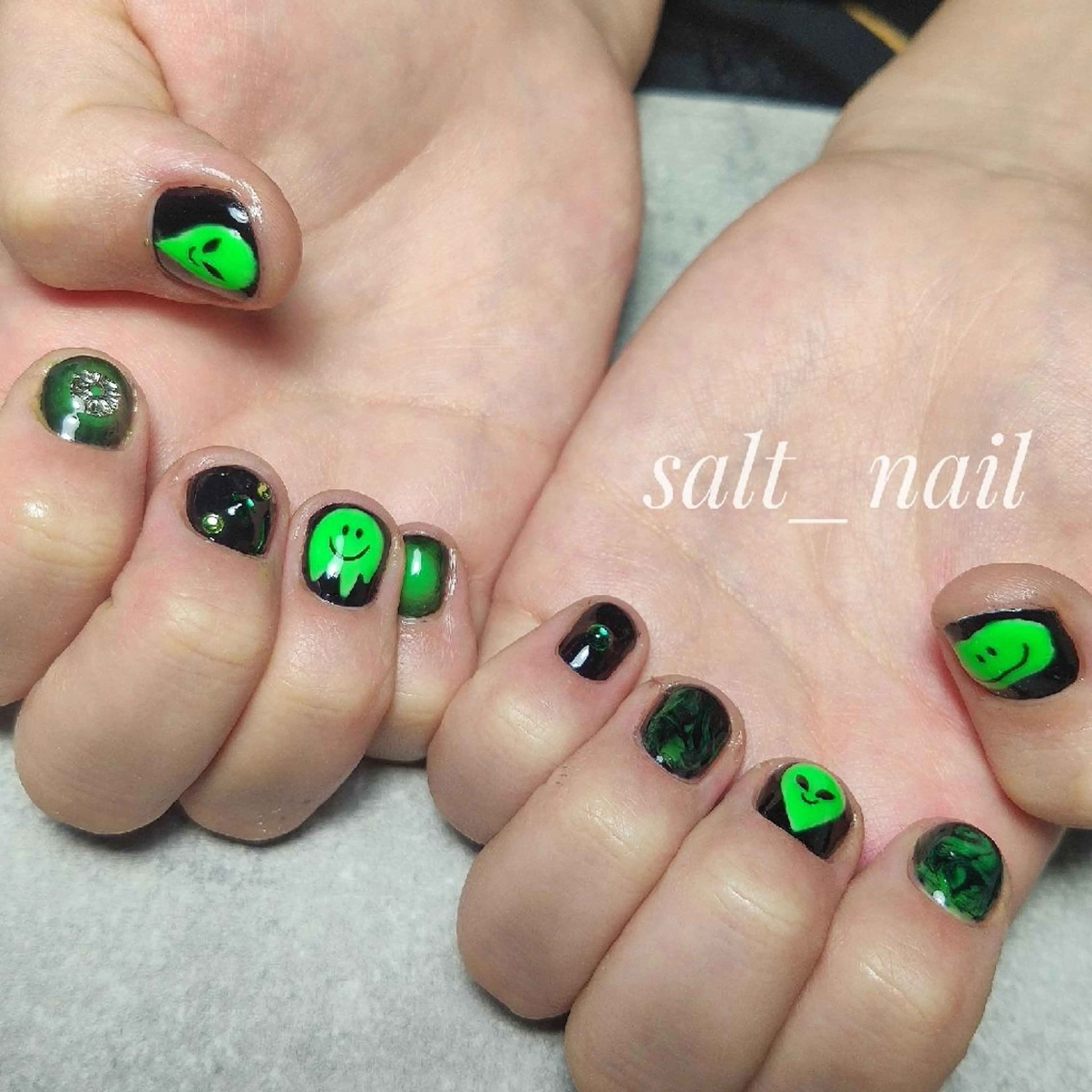 ネイル アートネイル 個人サロン saltnailのネイルデザイン