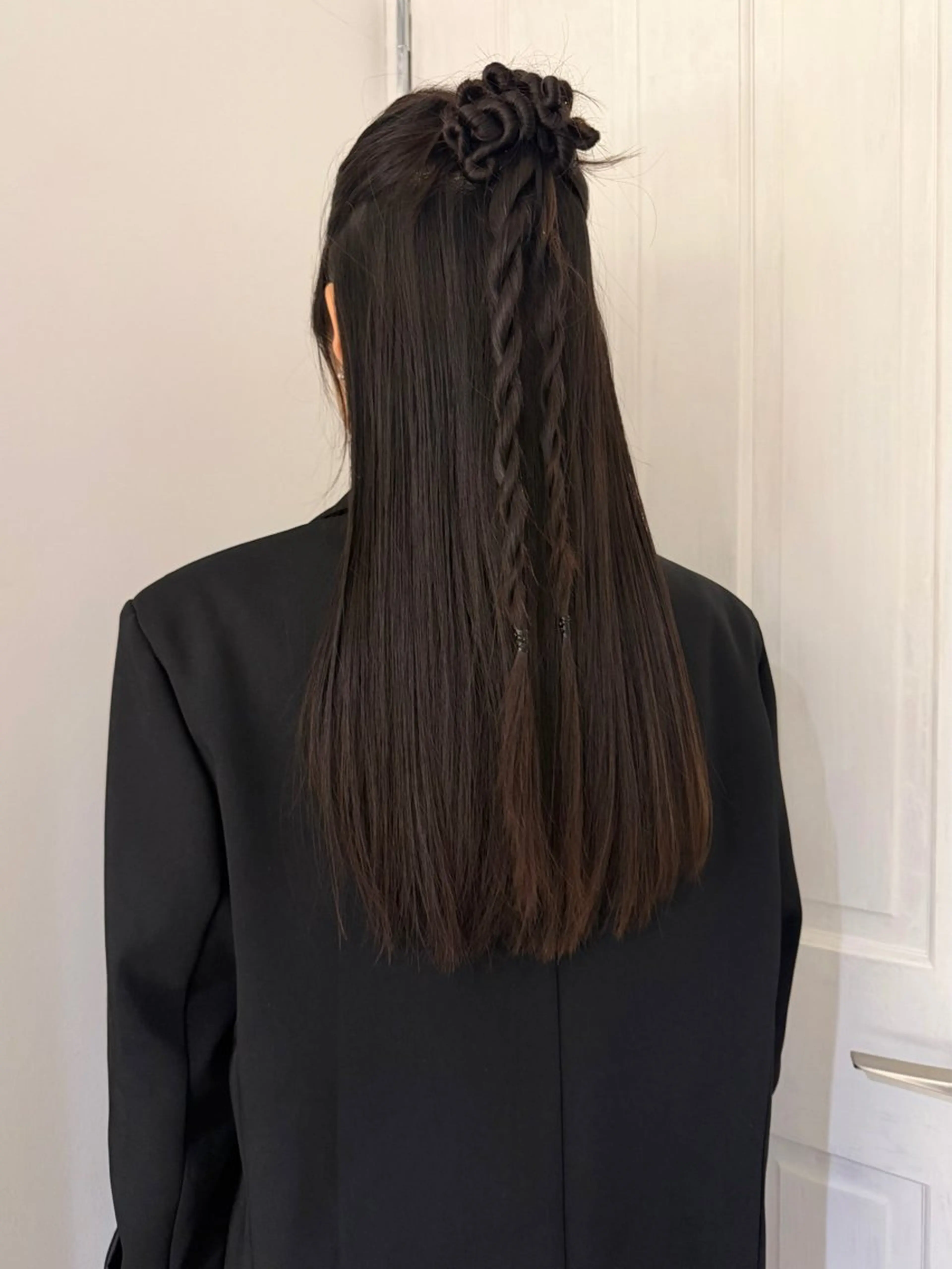 ロング 蘭々/レイヤーカット /ナチュラルヘアのヘアスタイル