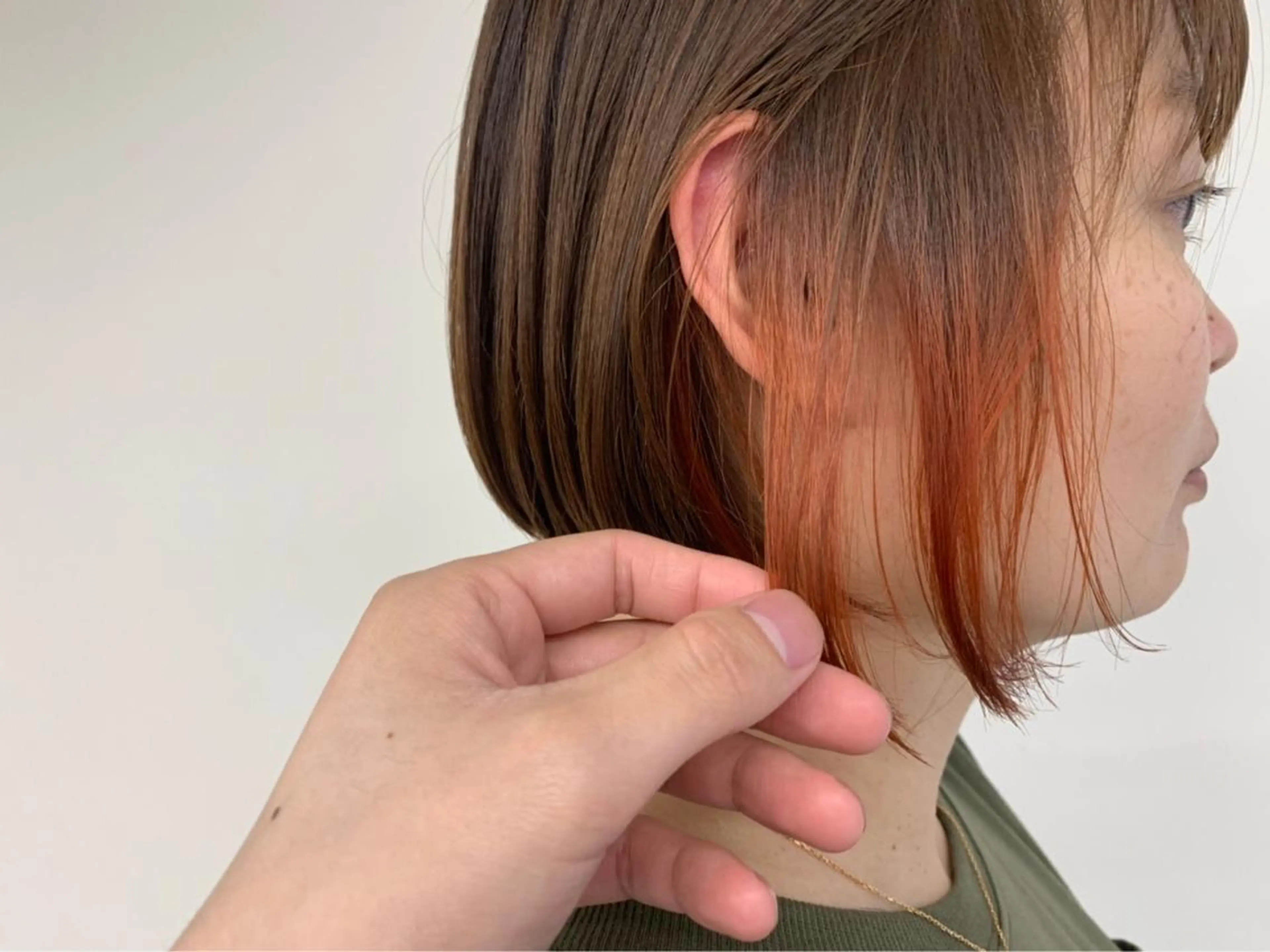 ショート カラー 藤原 侑香のヘアスタイル