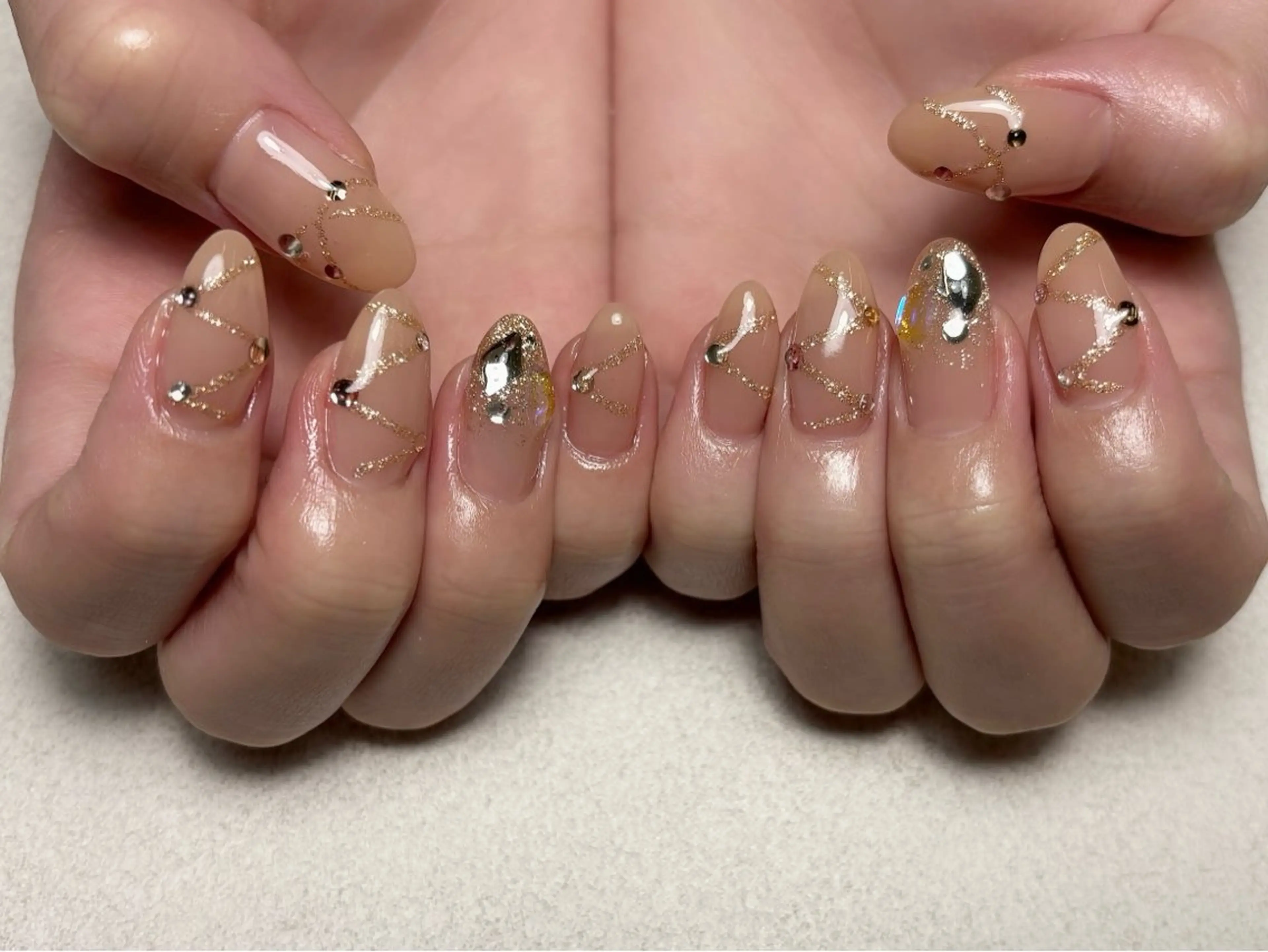 ネイル 持ち込み ハンドネイル peTiT NAILISTのネイルデザイン