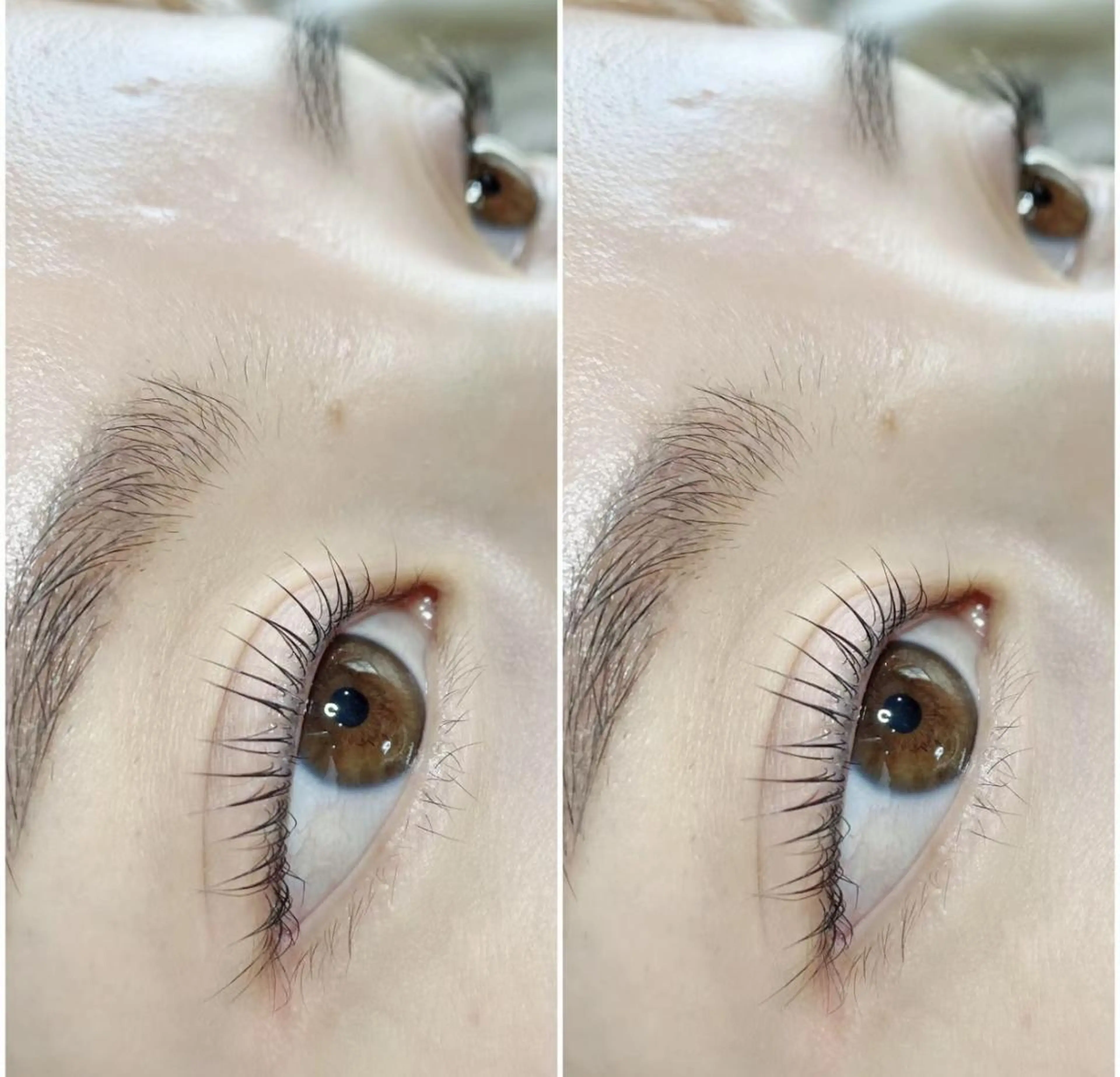 マツエク・マツパ パリジェンヌラッシュリフト 一重×まつ毛パーマ AB マツエクネイルサロンのマツエク・マツパデザイン