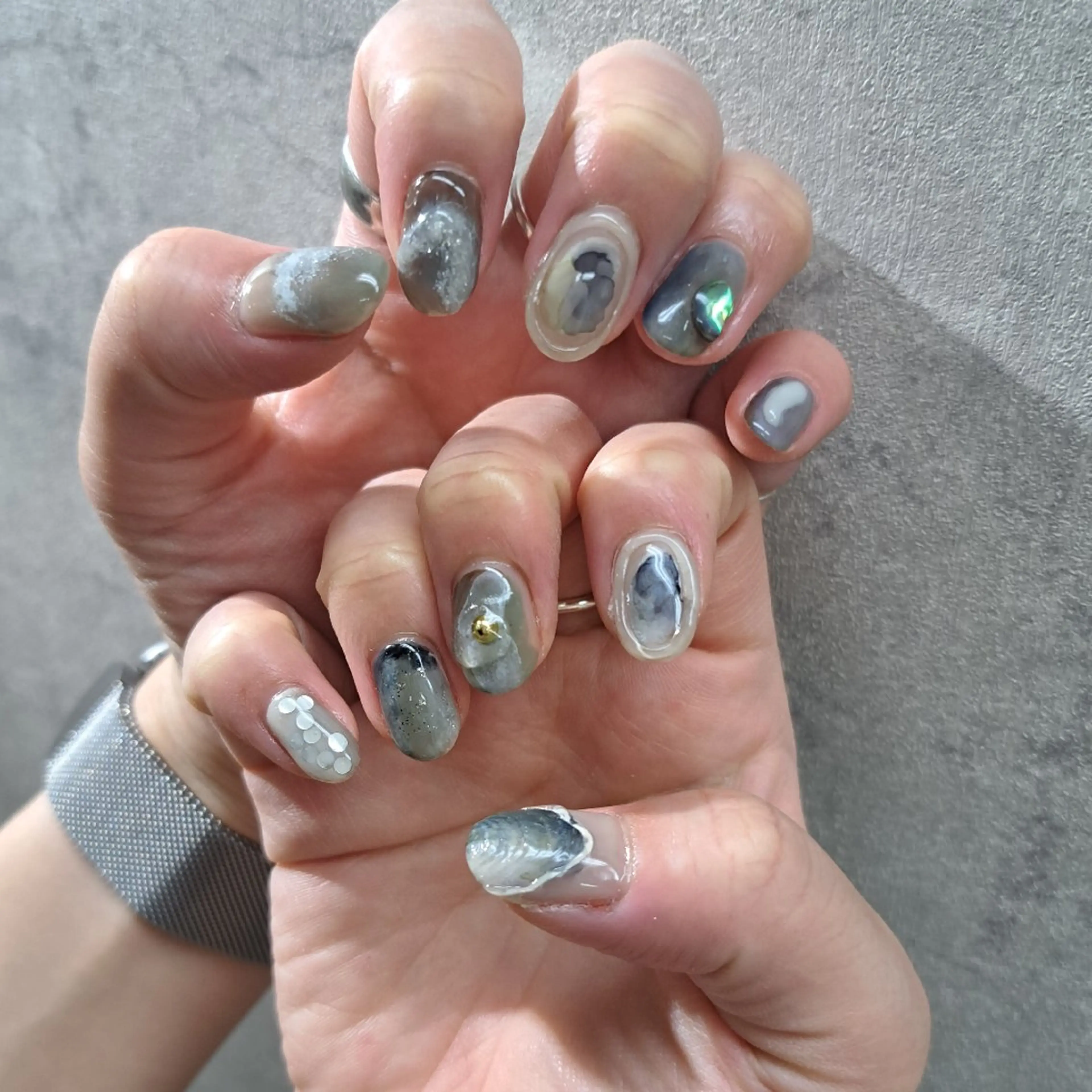 ネイル ニュアンスネイル Nail mood デザイン持ち込みokのネイルデザイン