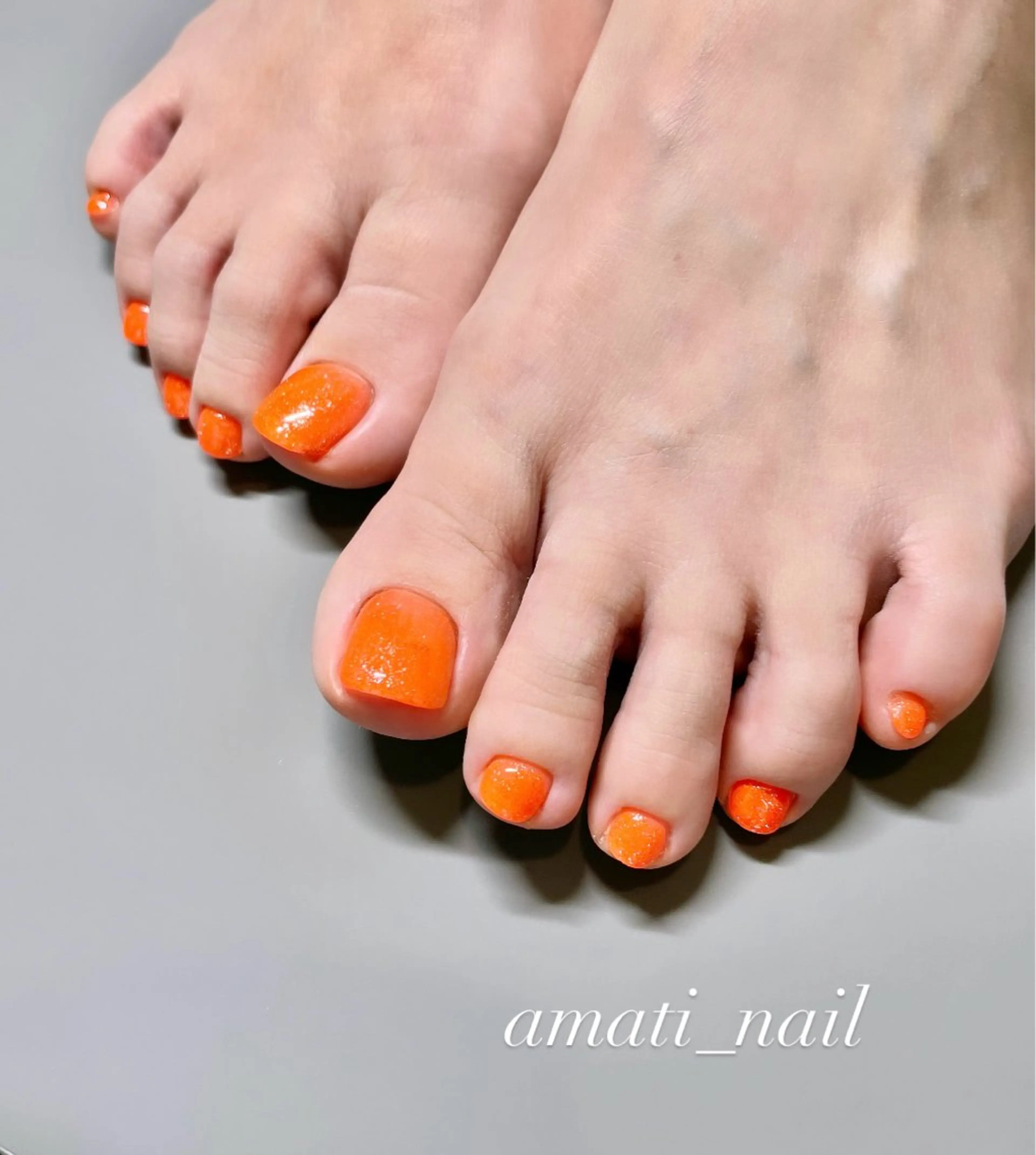 ネイル フットネイル ジェルネイル マグネットネイル ミラーネイル ニュアンスネイル フットネイル amati_nail TAKAKOのネイルデザイン