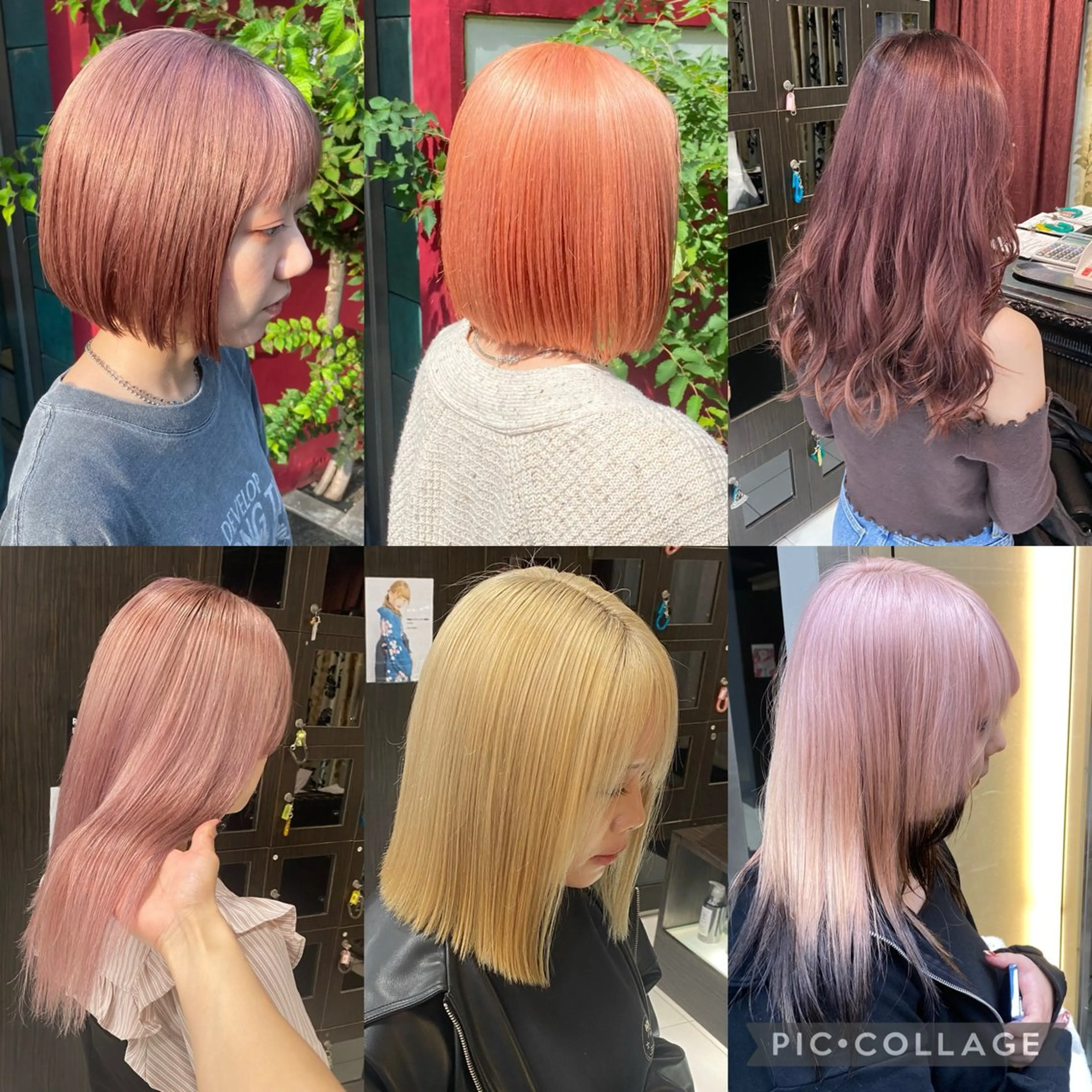 🦔minimo特別価格🌟暖色系ブリーチカラー/ダブルカラー(ケアブリーチ付き)+2STEPクイックトリートメント🦔の写真